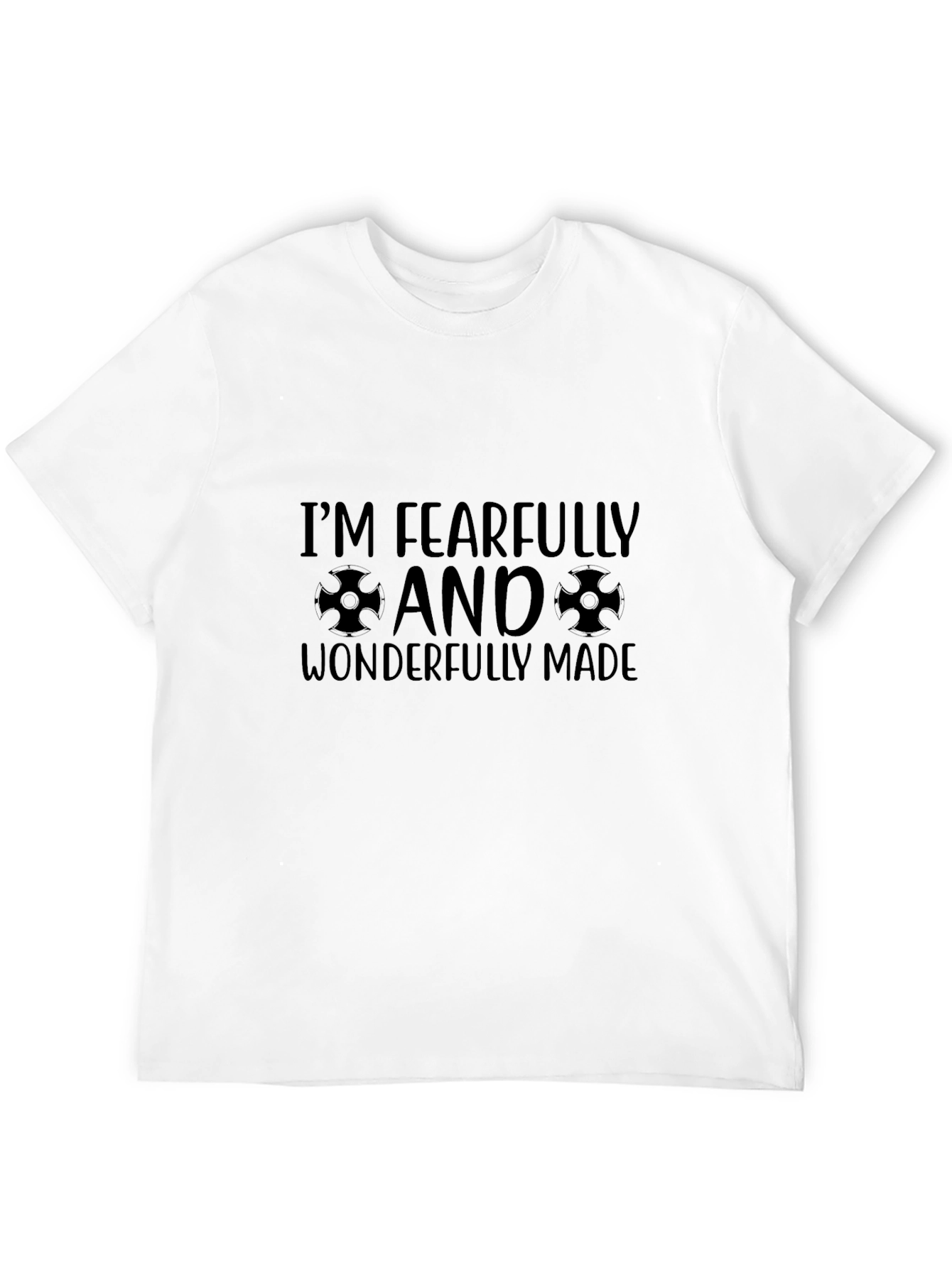 Fearfully and Wonderfully Made Black T-Shirt