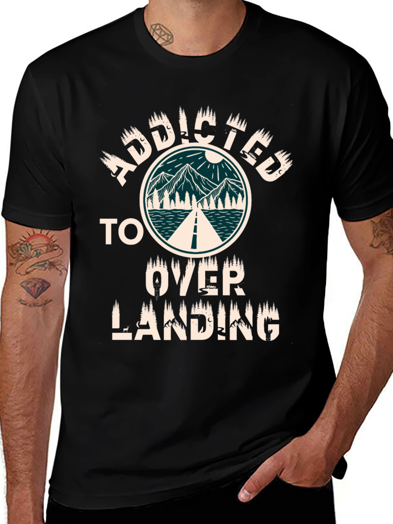 Addicted to Overlanding Graphic Tee