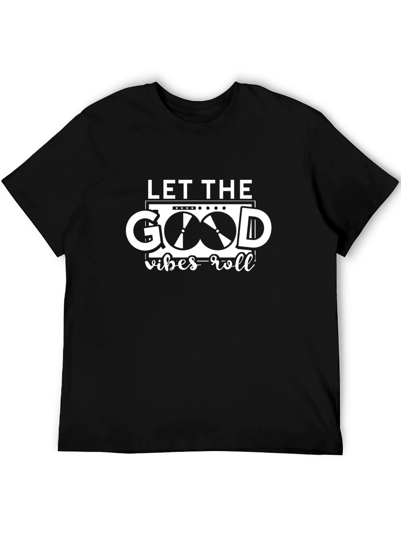 Let The Good Vibes Roll Graphic T-Shirt