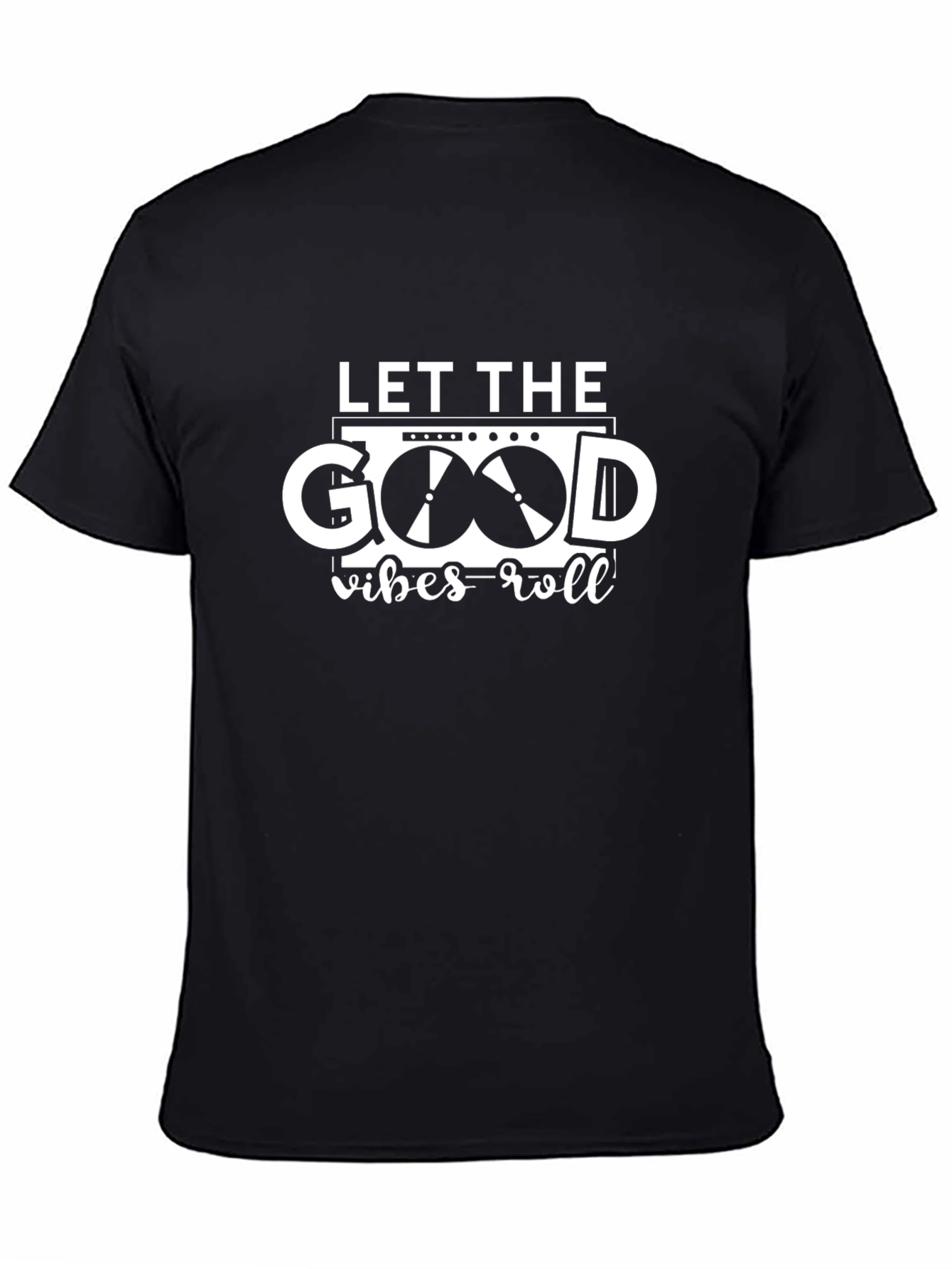 Let The Good Vibes Roll Graphic T-Shirt