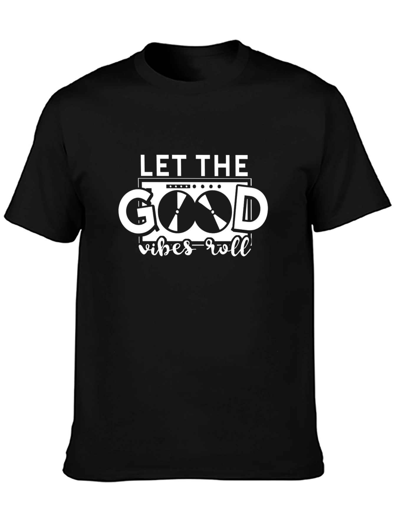Let The Good Vibes Roll Graphic T-Shirt