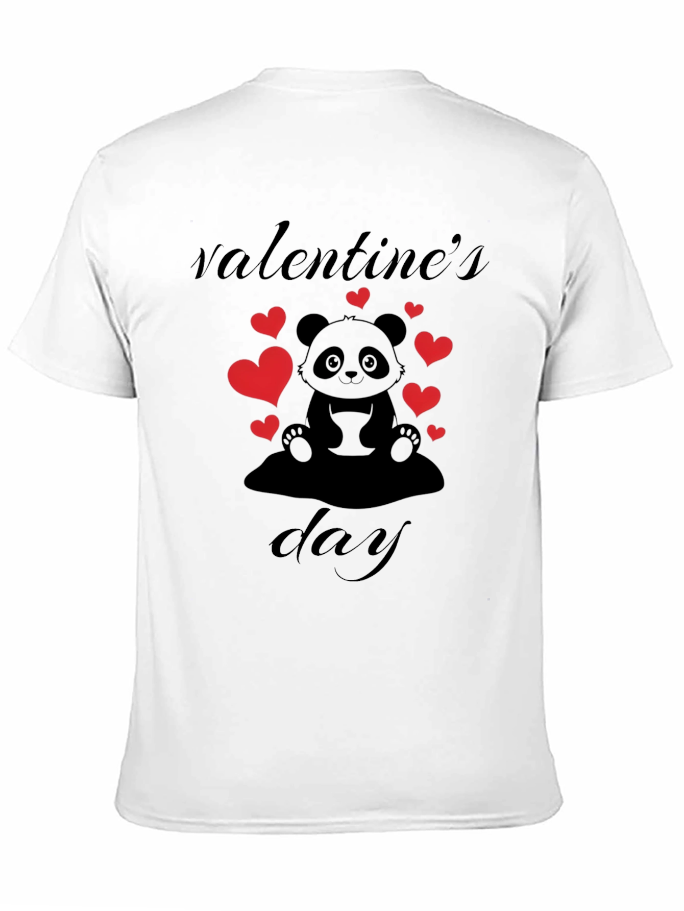 Valentines Day Panda T-Shirt