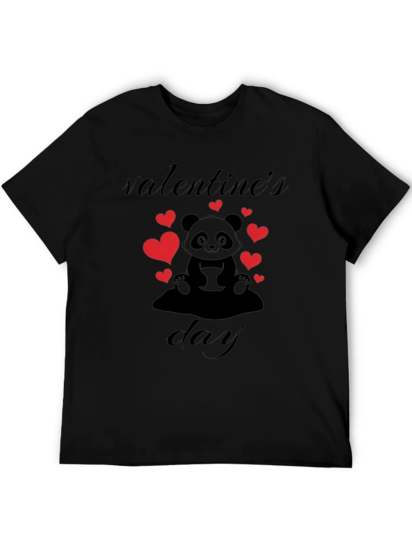 Valentines Day Panda T-Shirt