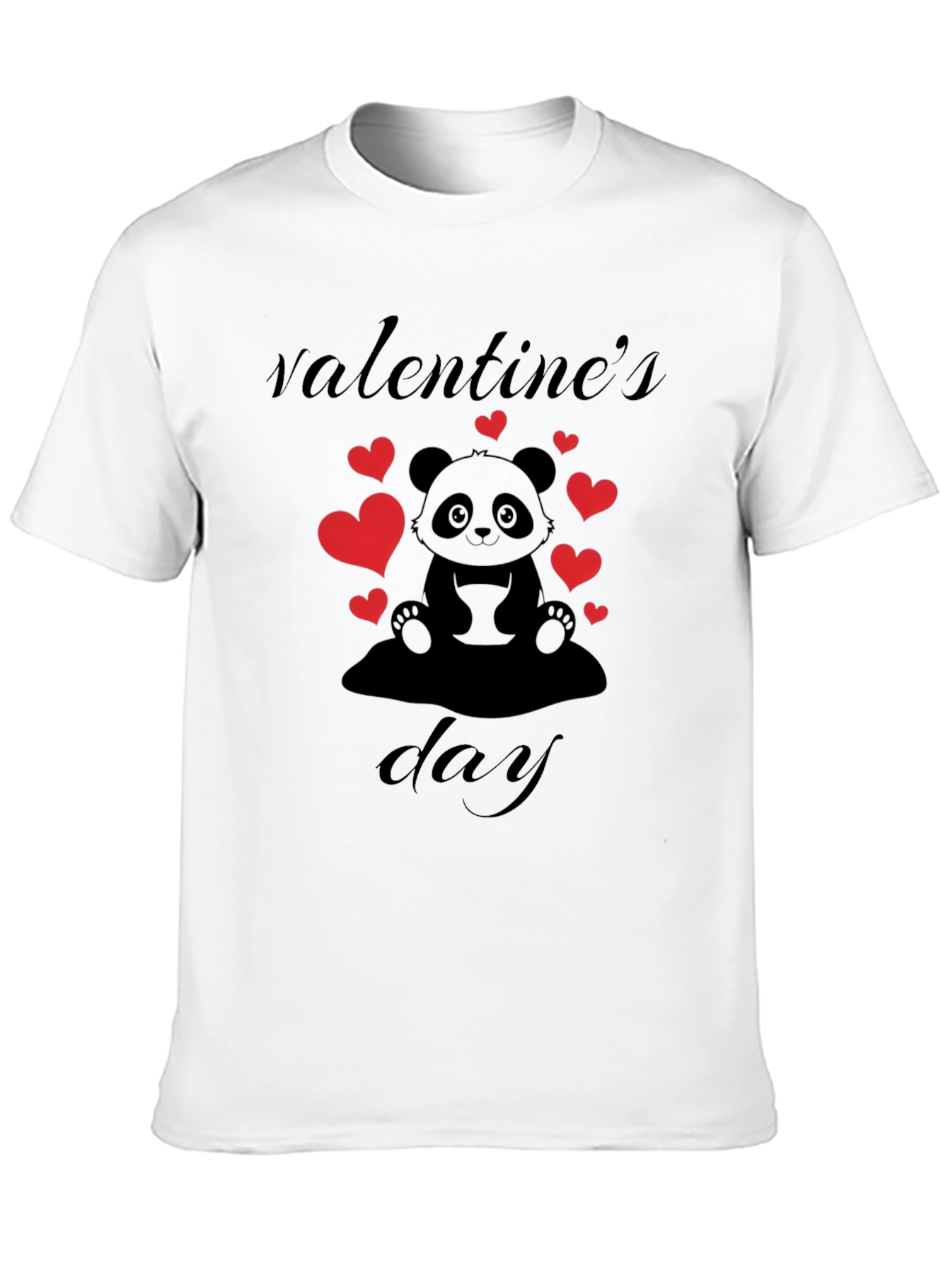 Valentines Day Panda T-Shirt