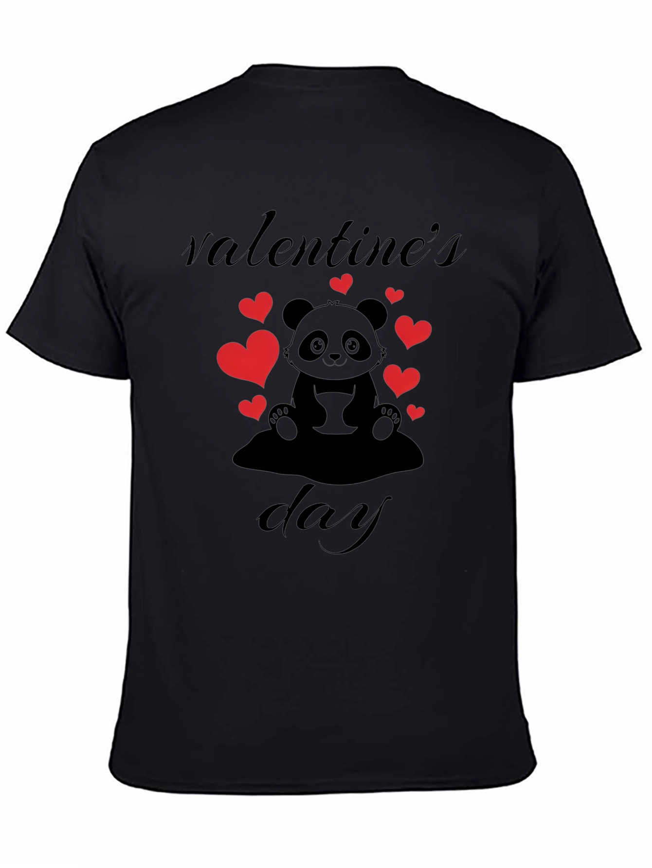 Valentines Day Panda T-Shirt