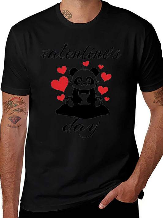Valentines Day Panda T-Shirt