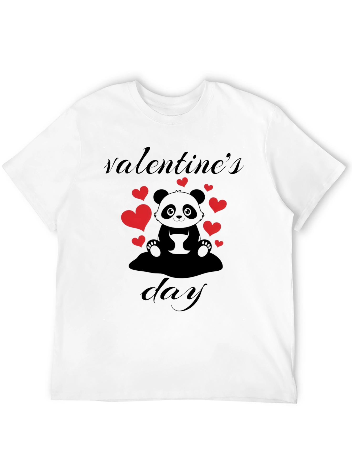 Valentines Day Panda T-Shirt