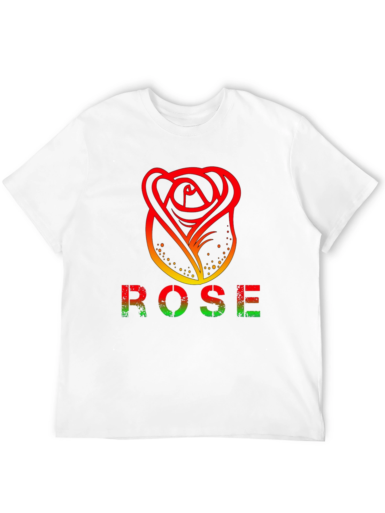 Rose Graphic T-Shirt - Modern Design