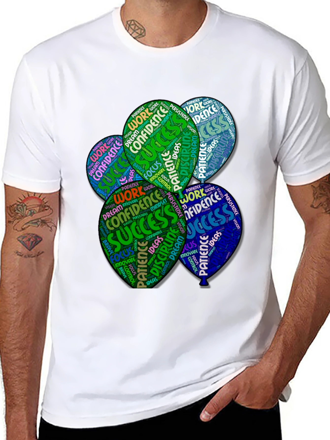 Motivational Word Balloon T-Shirt