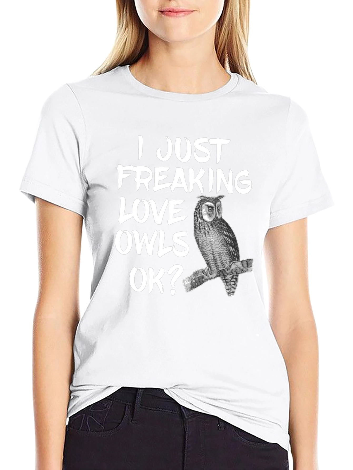 I Love Owls T-Shirt - Funny Owl Lover Tee