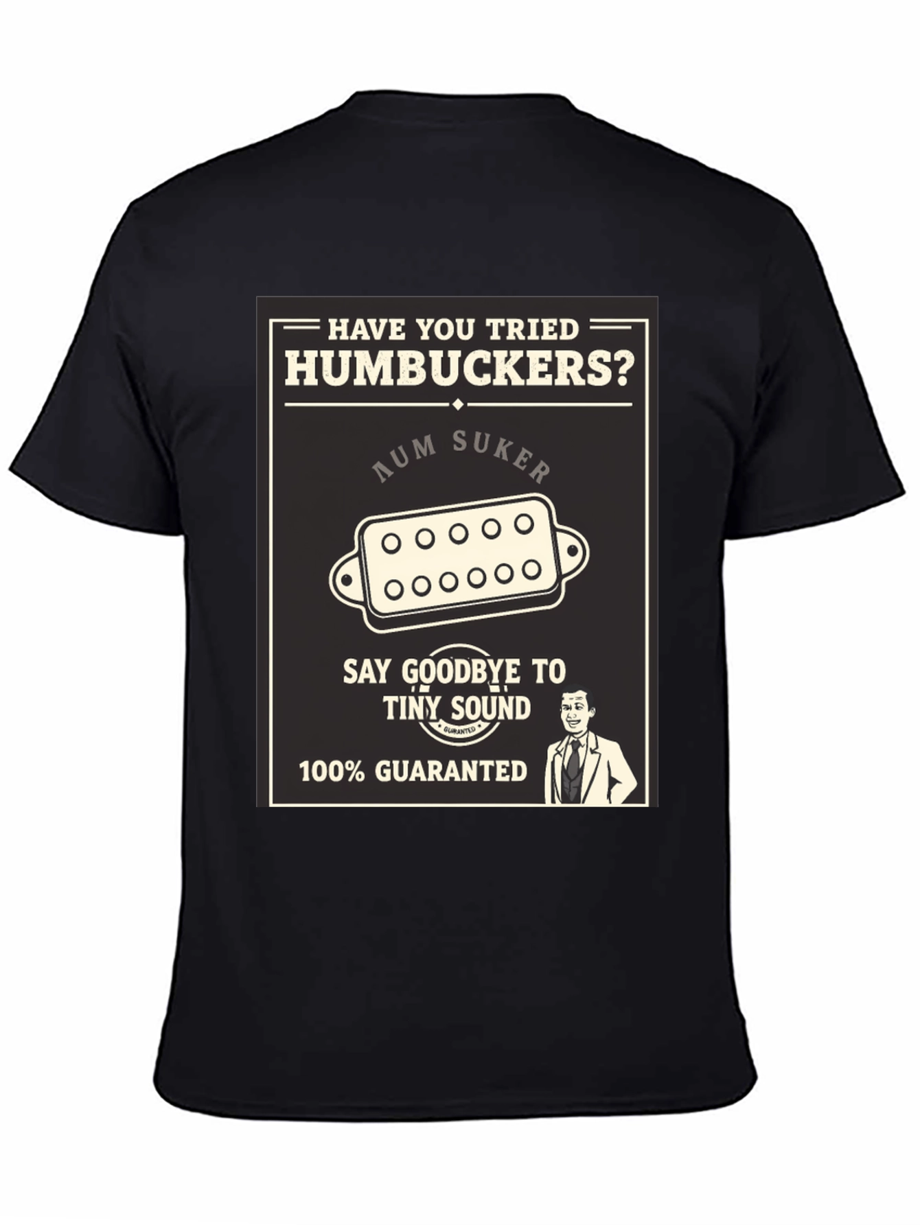 Humbucker T-Shirt: Guitar Pickup Humor