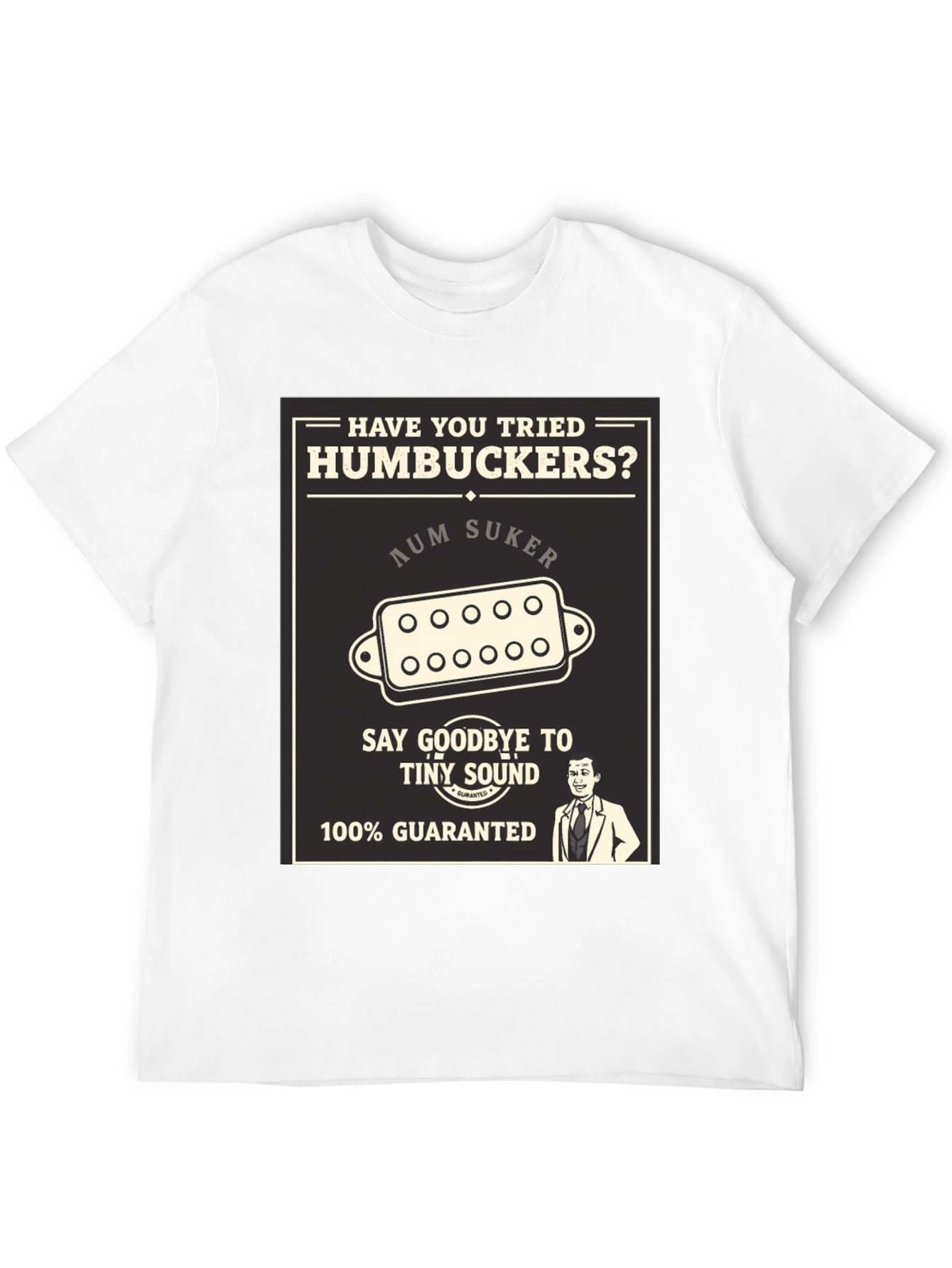 Humbucker T-Shirt: Guitar Pickup Humor