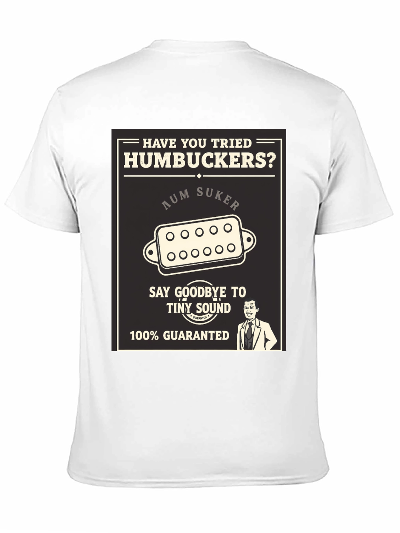 Humbucker T-Shirt: Guitar Pickup Humor