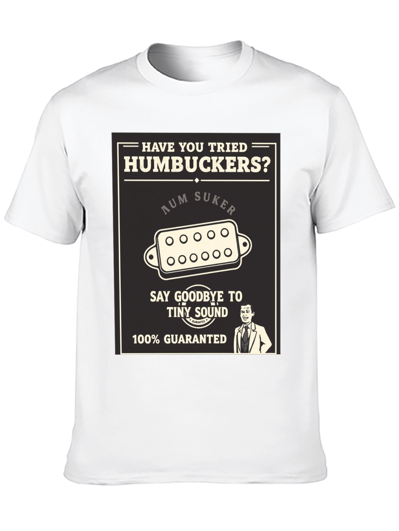Humbucker T-Shirt: Guitar Pickup Humor