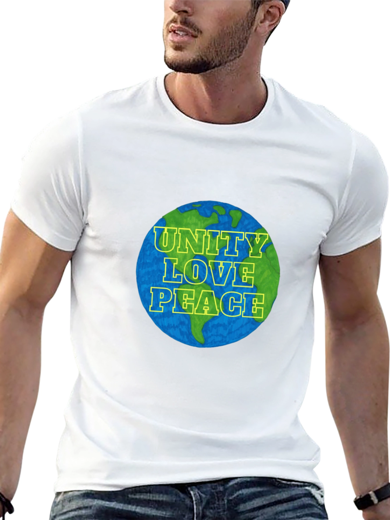 Unity Love Peace Graphic T-Shirt
