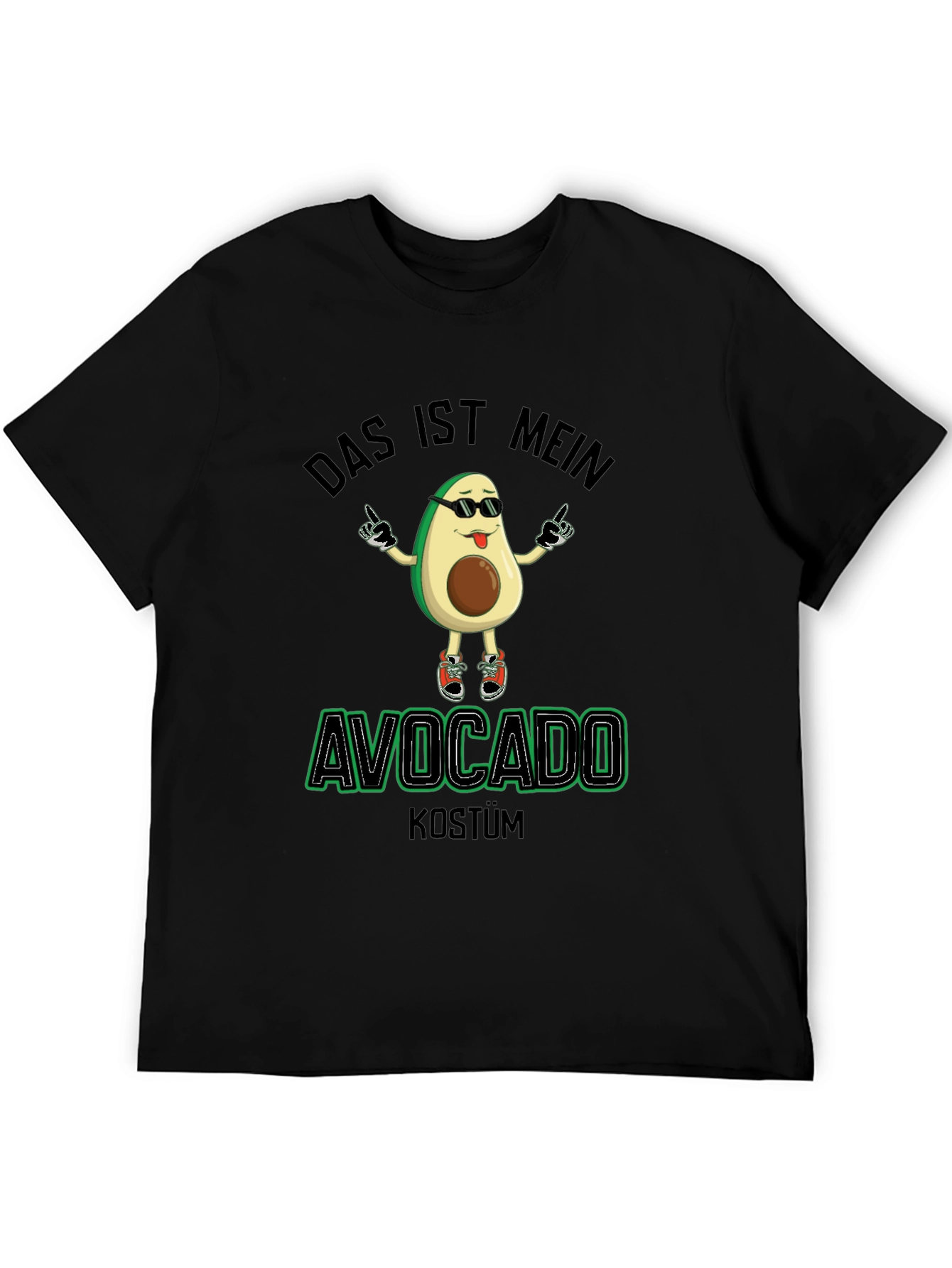 Avocado Costume T-Shirt - Funny German Design