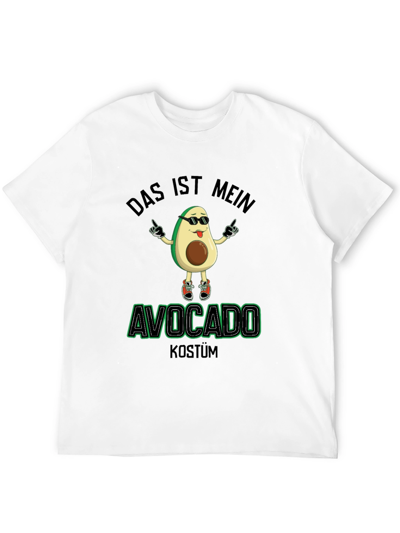 Avocado Costume T-Shirt - Funny German Design