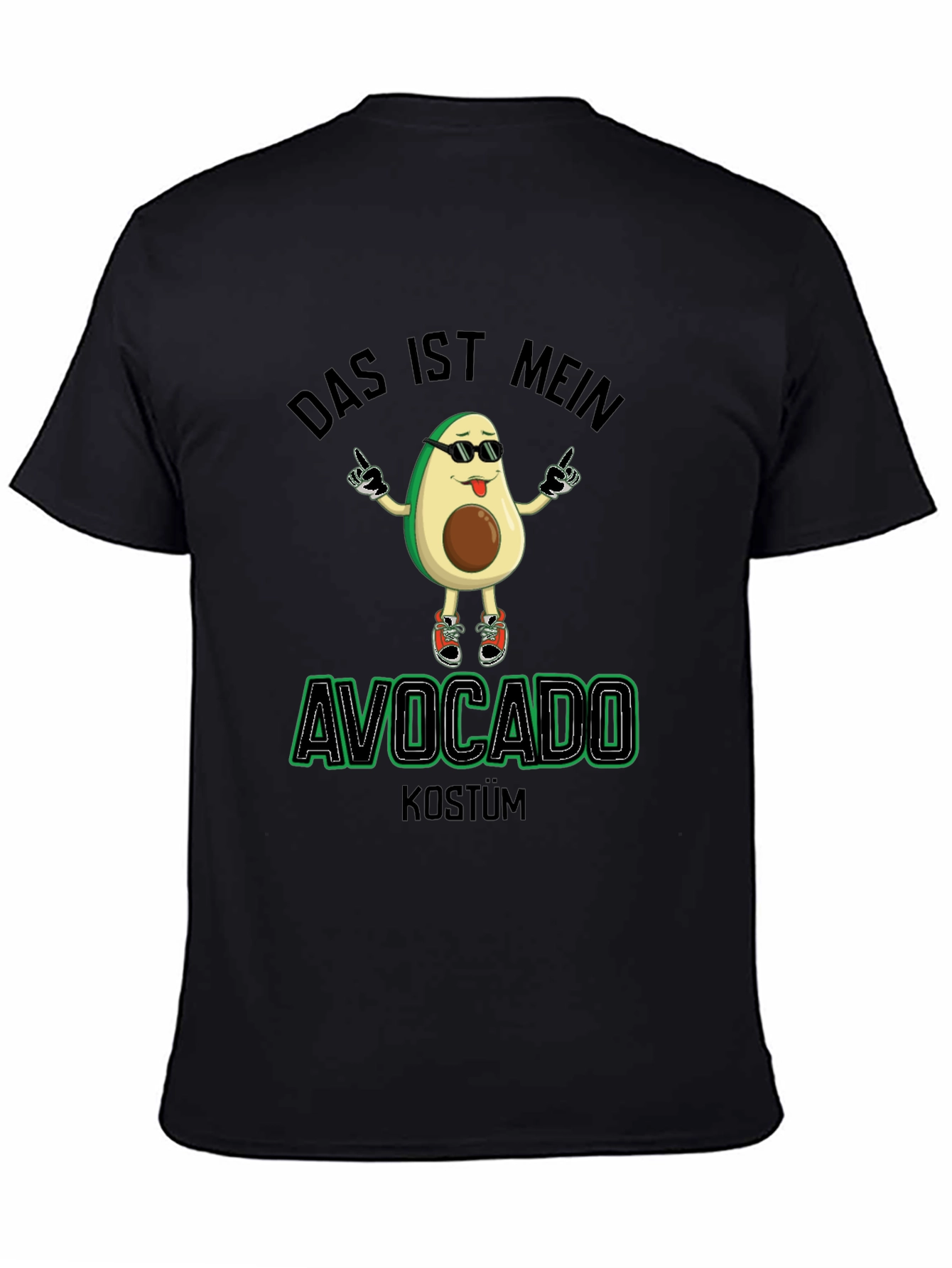 Avocado Costume T-Shirt - Funny German Design