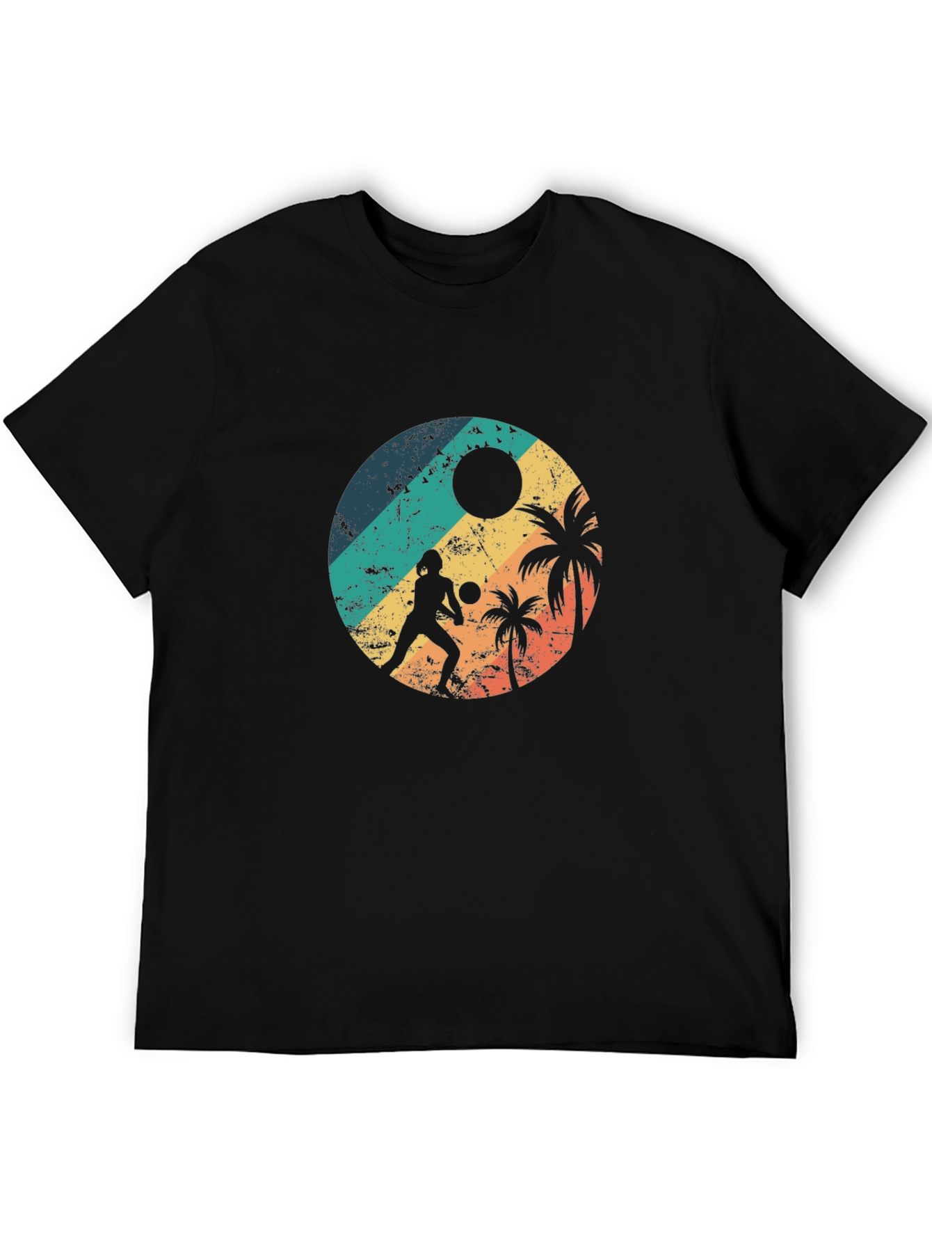 Retro Beach Volleyball T-Shirt