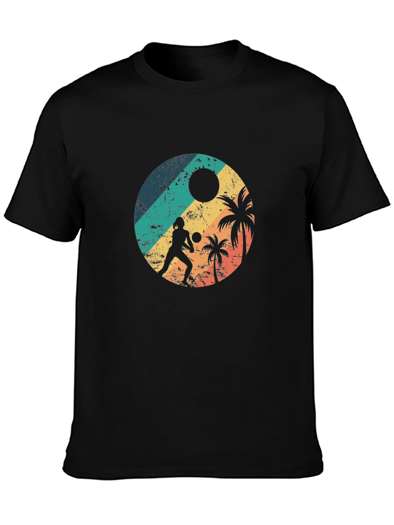 Retro Beach Volleyball T-Shirt