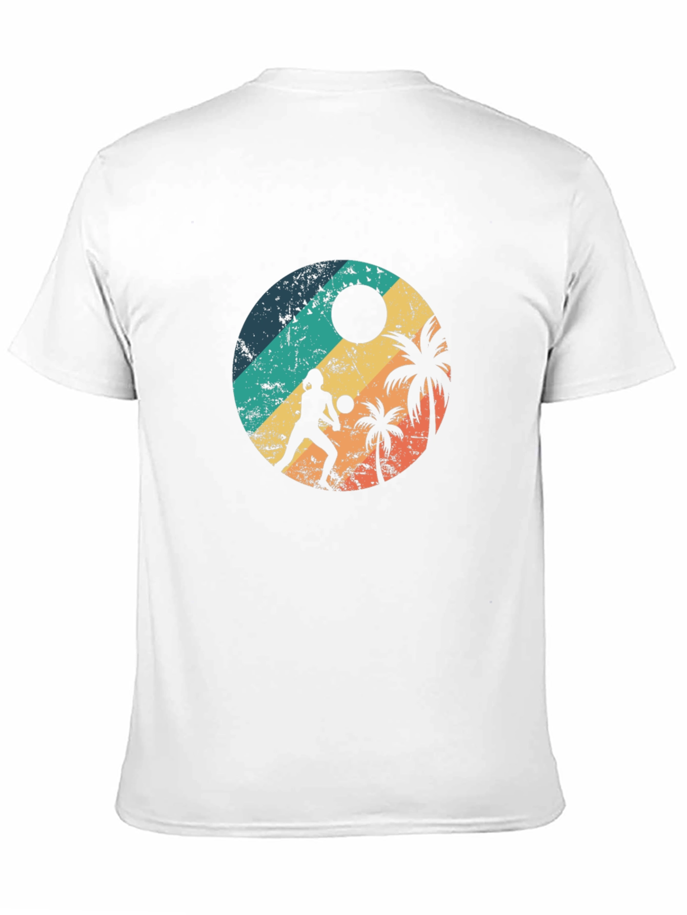 Retro Beach Volleyball T-Shirt