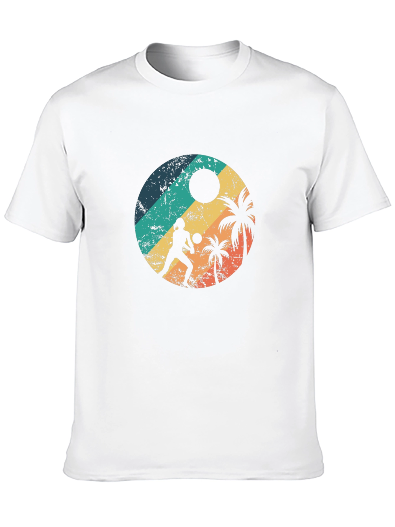 Retro Beach Volleyball T-Shirt