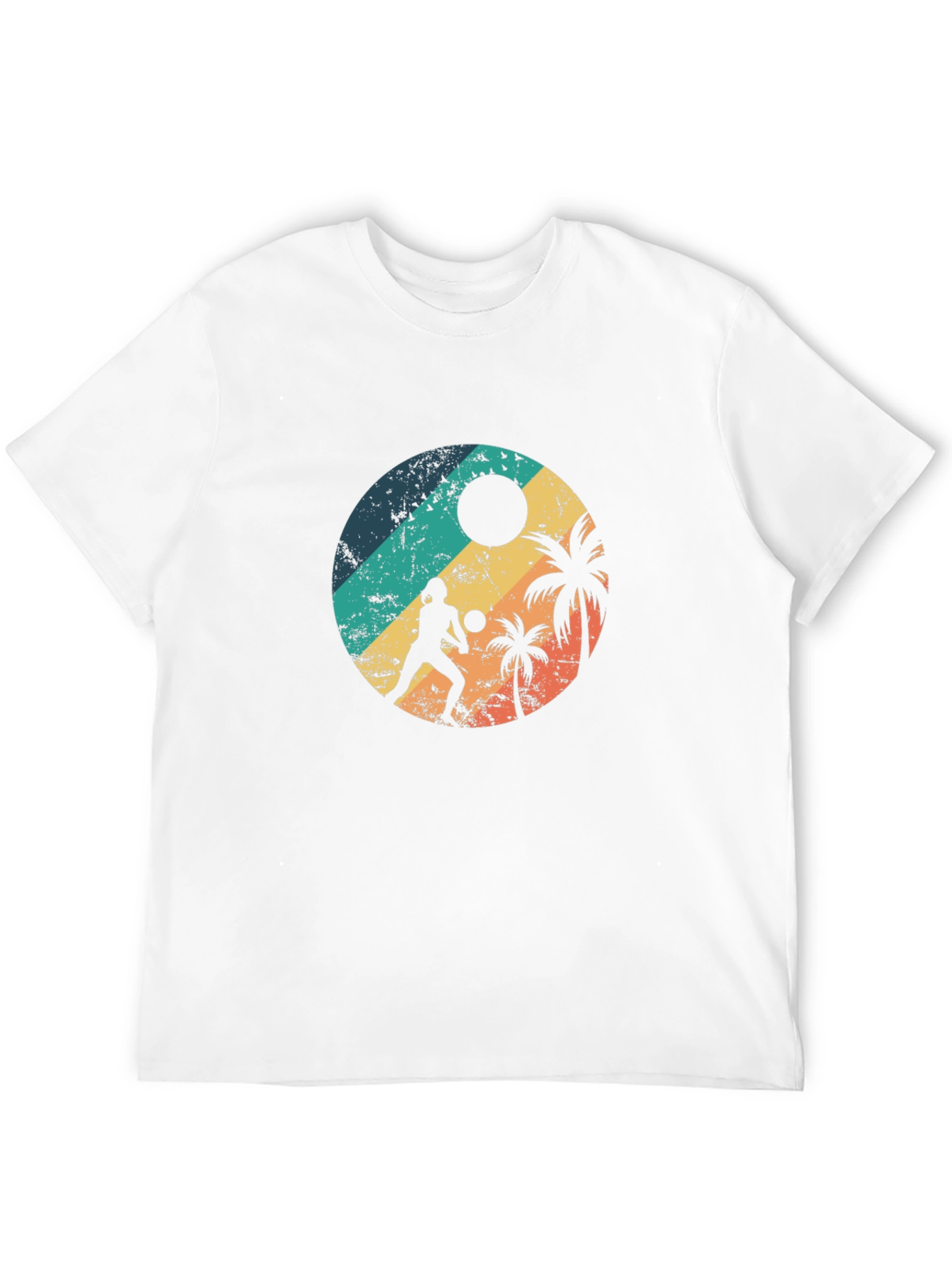 Retro Beach Volleyball T-Shirt