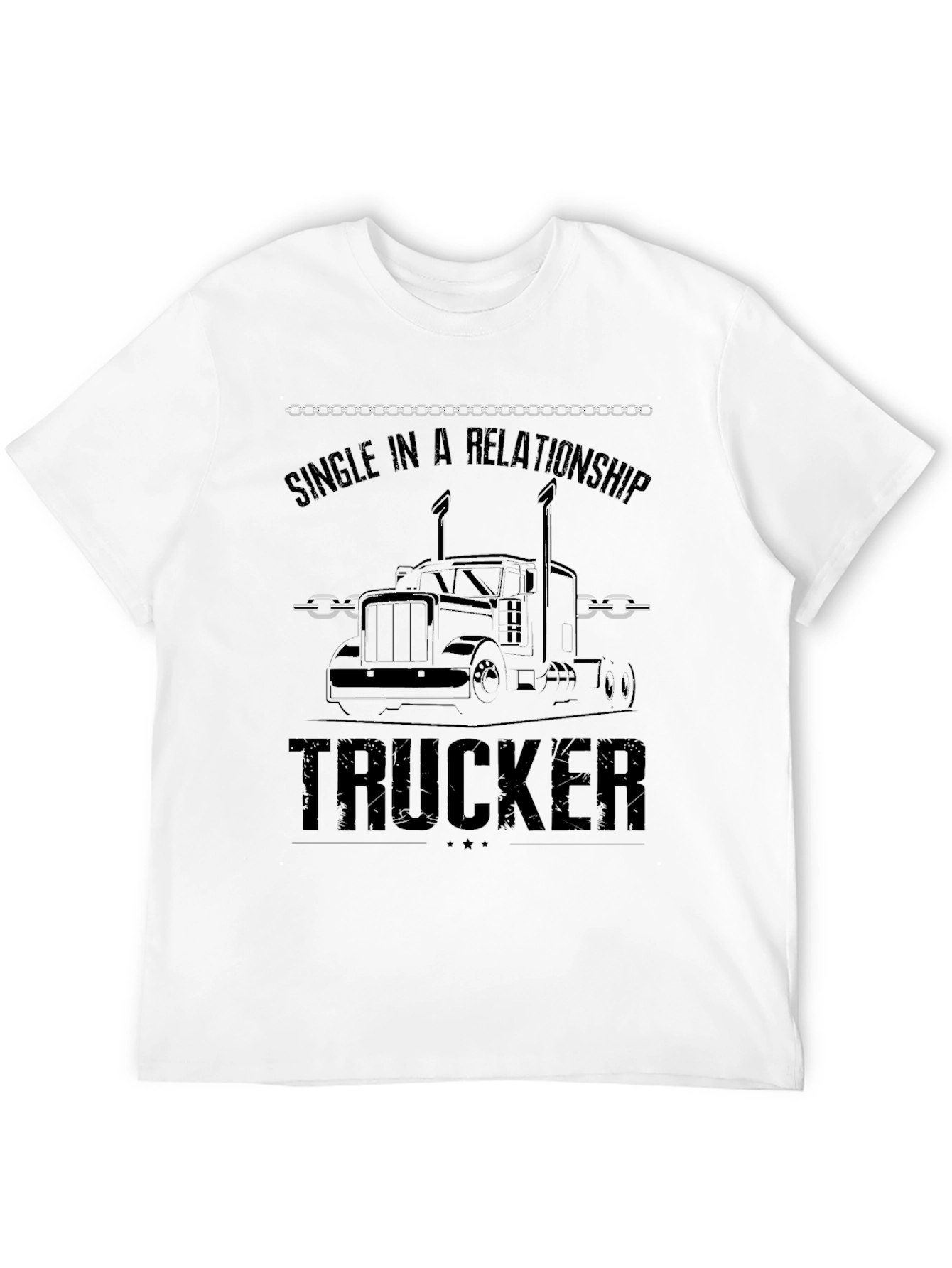 Trucker Relationship T-Shirt - Semi Truck Graphic Tee