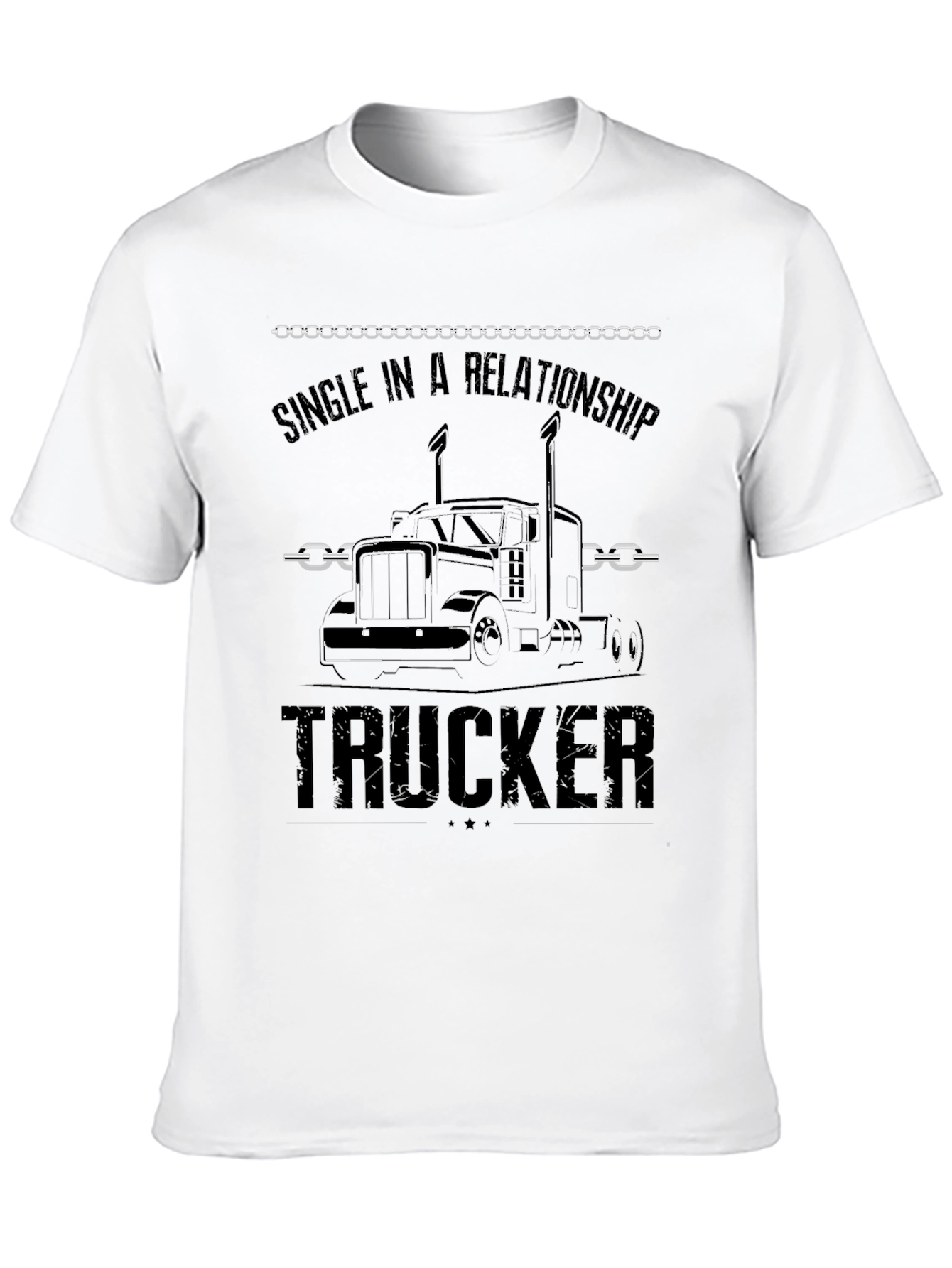 Trucker Relationship T-Shirt - Semi Truck Graphic Tee