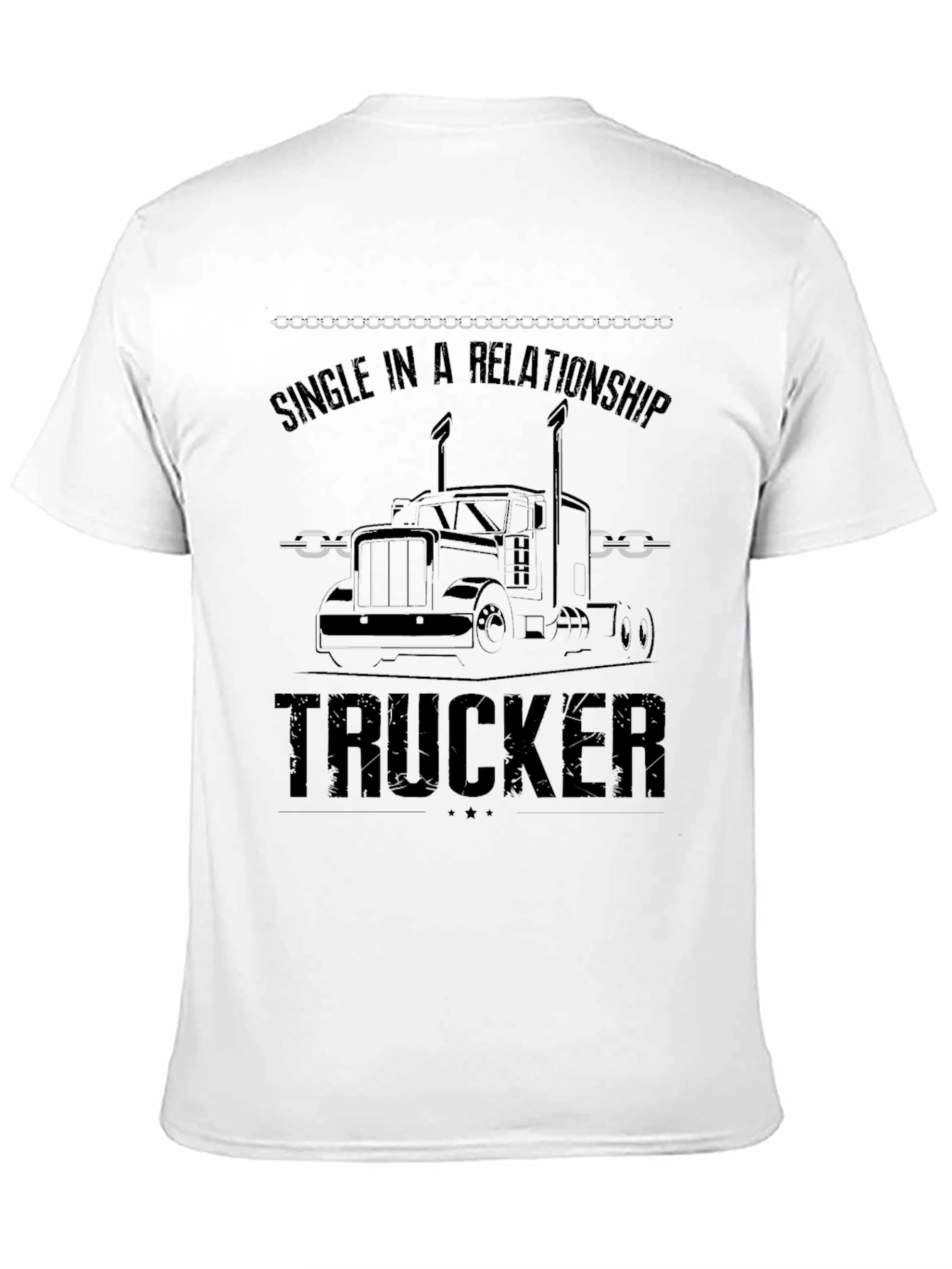 Trucker Relationship T-Shirt - Semi Truck Graphic Tee
