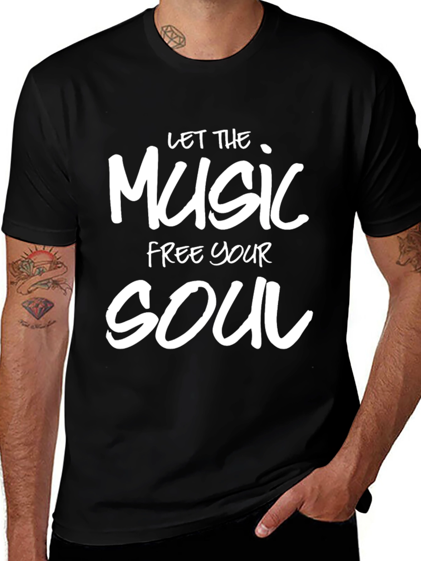 Let The Music Free Your Soul Graphic Tee