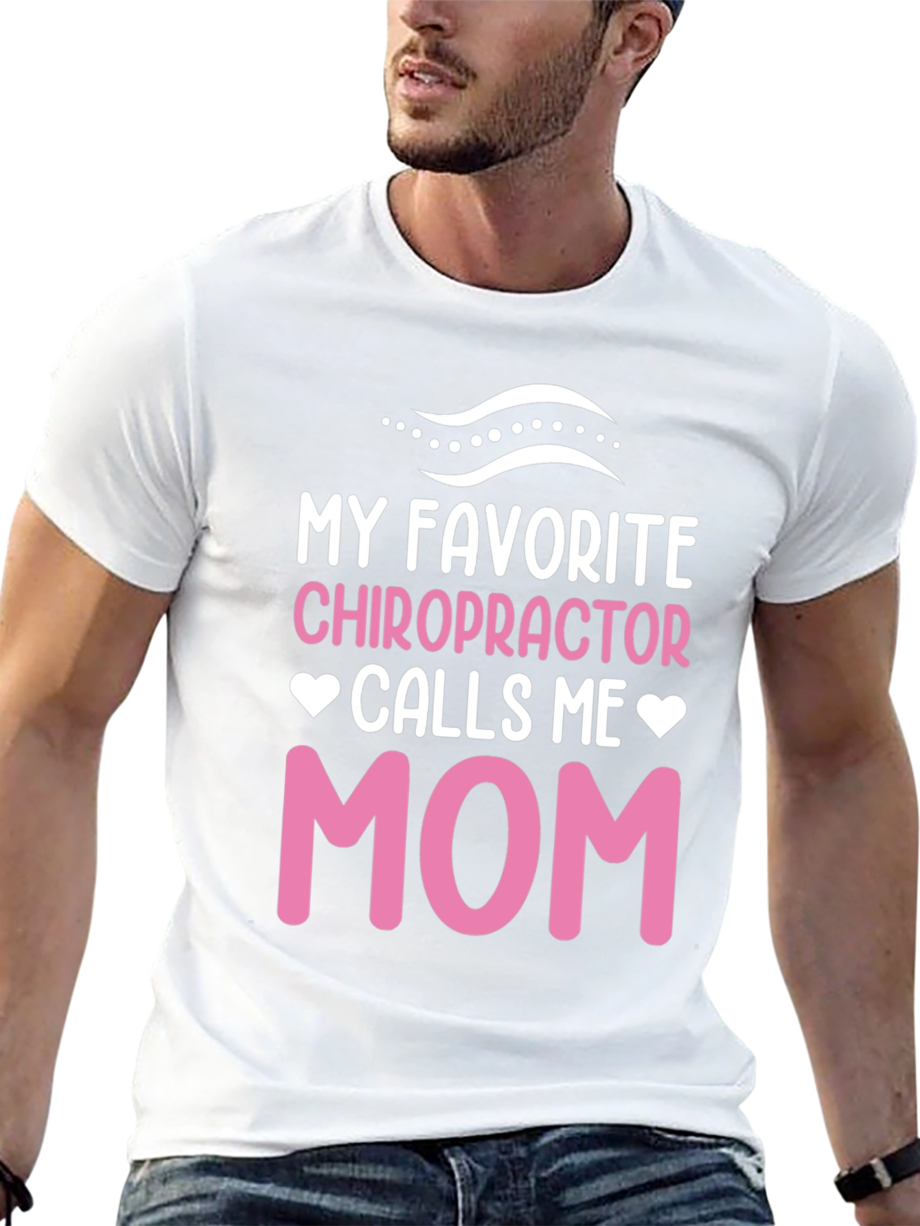 Chiropractor Mom T-Shirt - Novelty Gift
