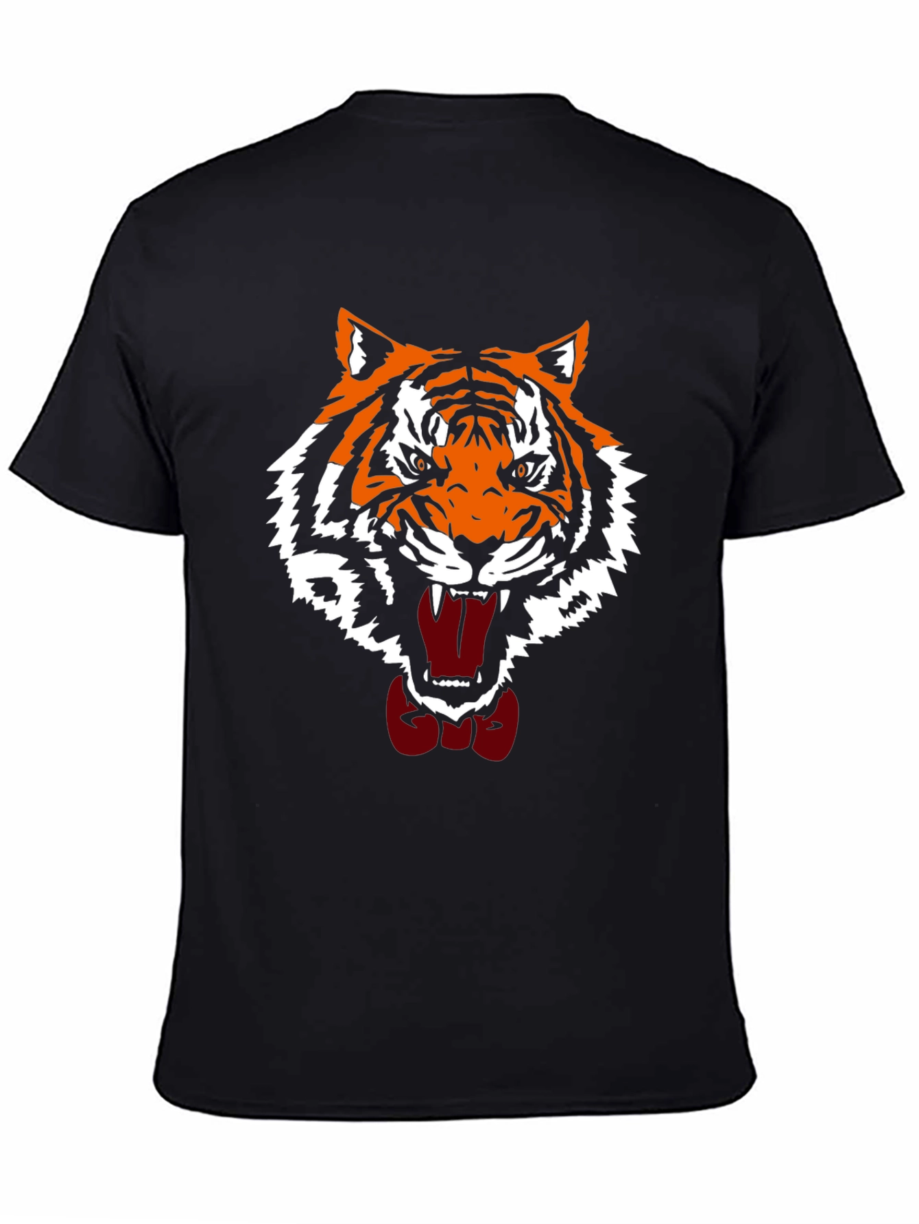 Tiger Graphic Tee - Cool Animal Print Shirt