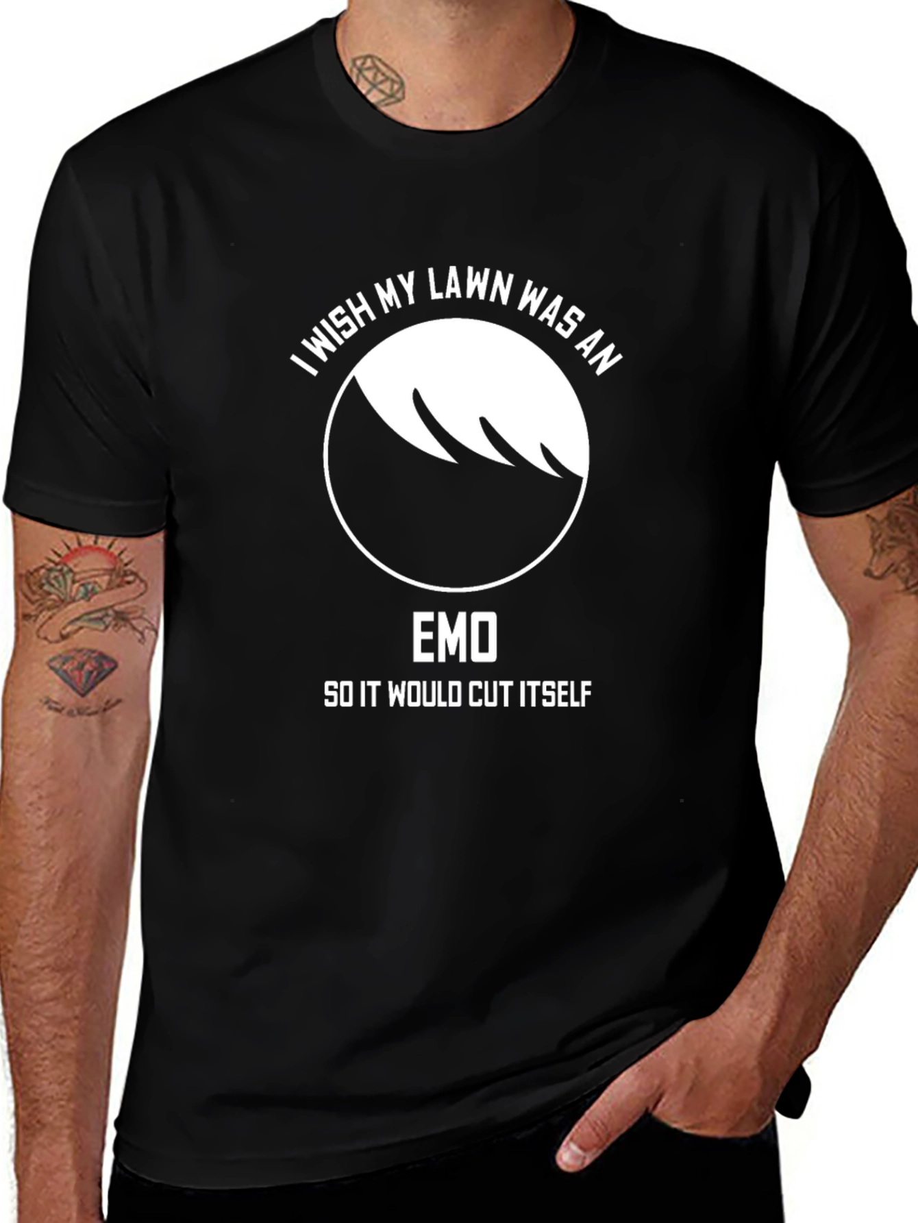 I Wish My Lawn Was An Emo T-Shirt
