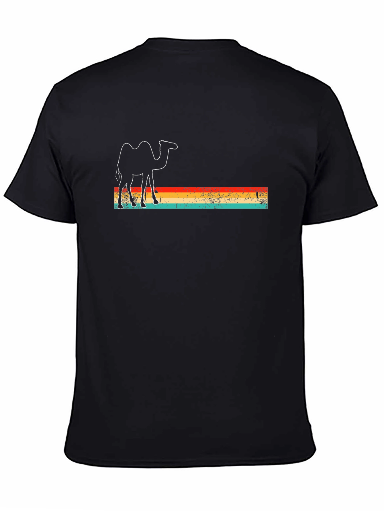 Retro Camel Graphic Tee - Desert Vibes