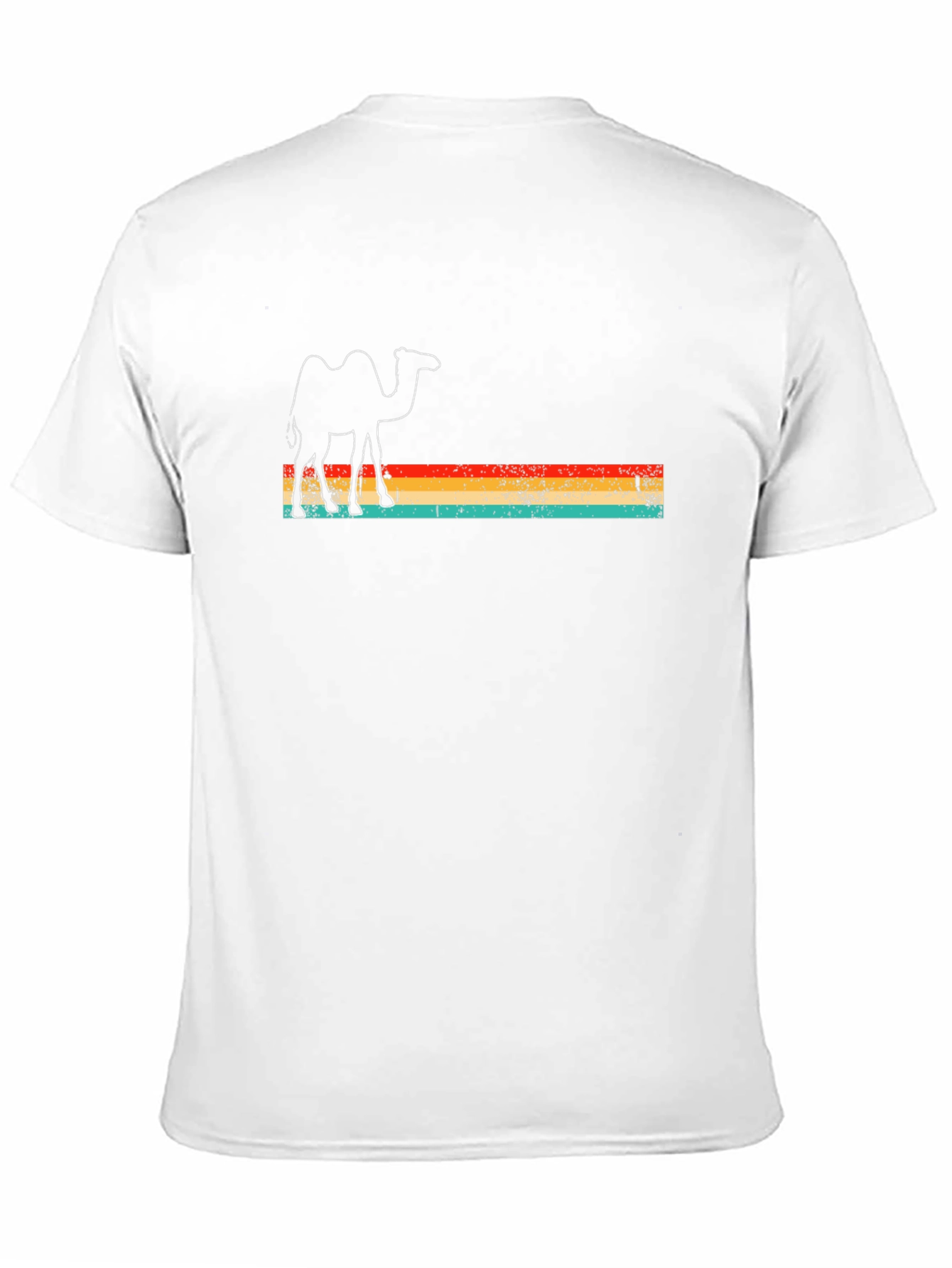 Retro Camel Graphic Tee - Desert Vibes