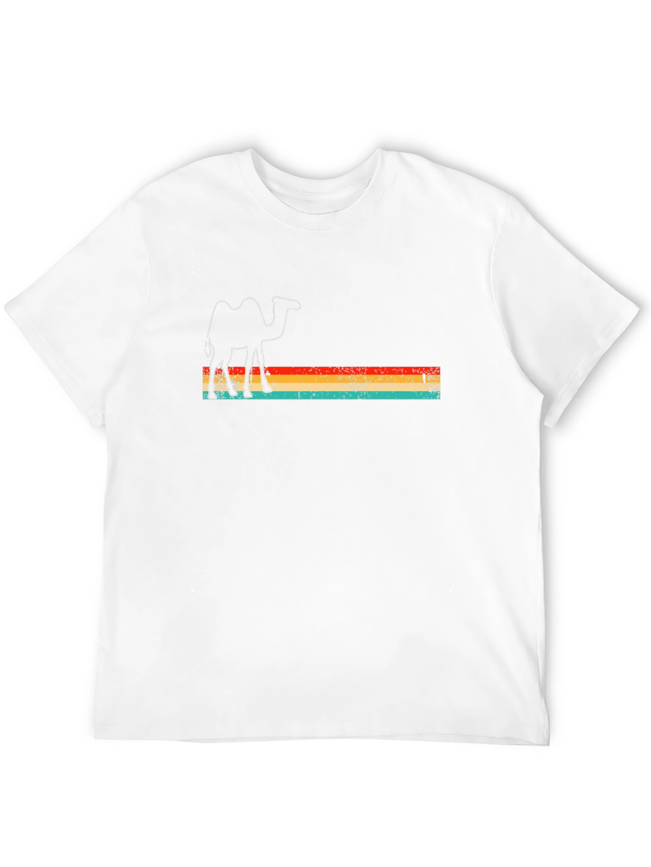Retro Camel Graphic Tee - Desert Vibes