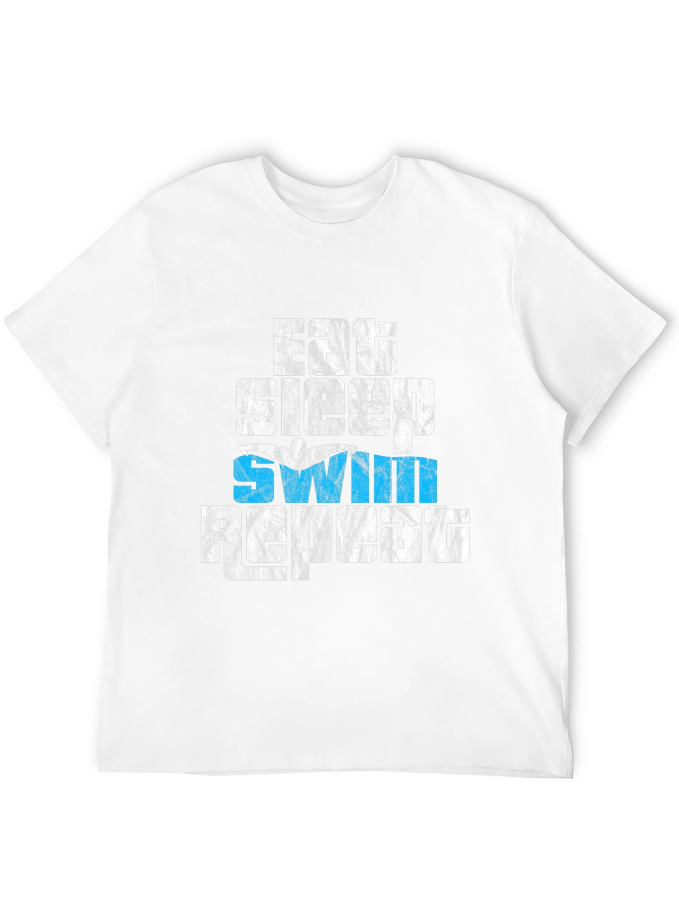 Eat Sleep Swim Repeat Graphic T-Shirt