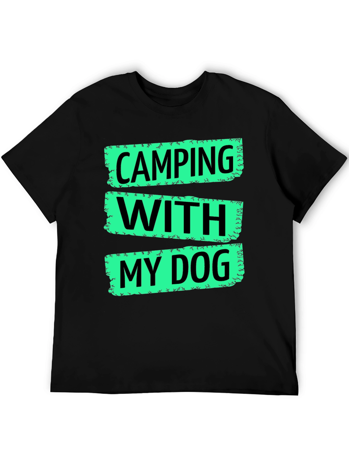 Camping With My Dog T-Shirt
