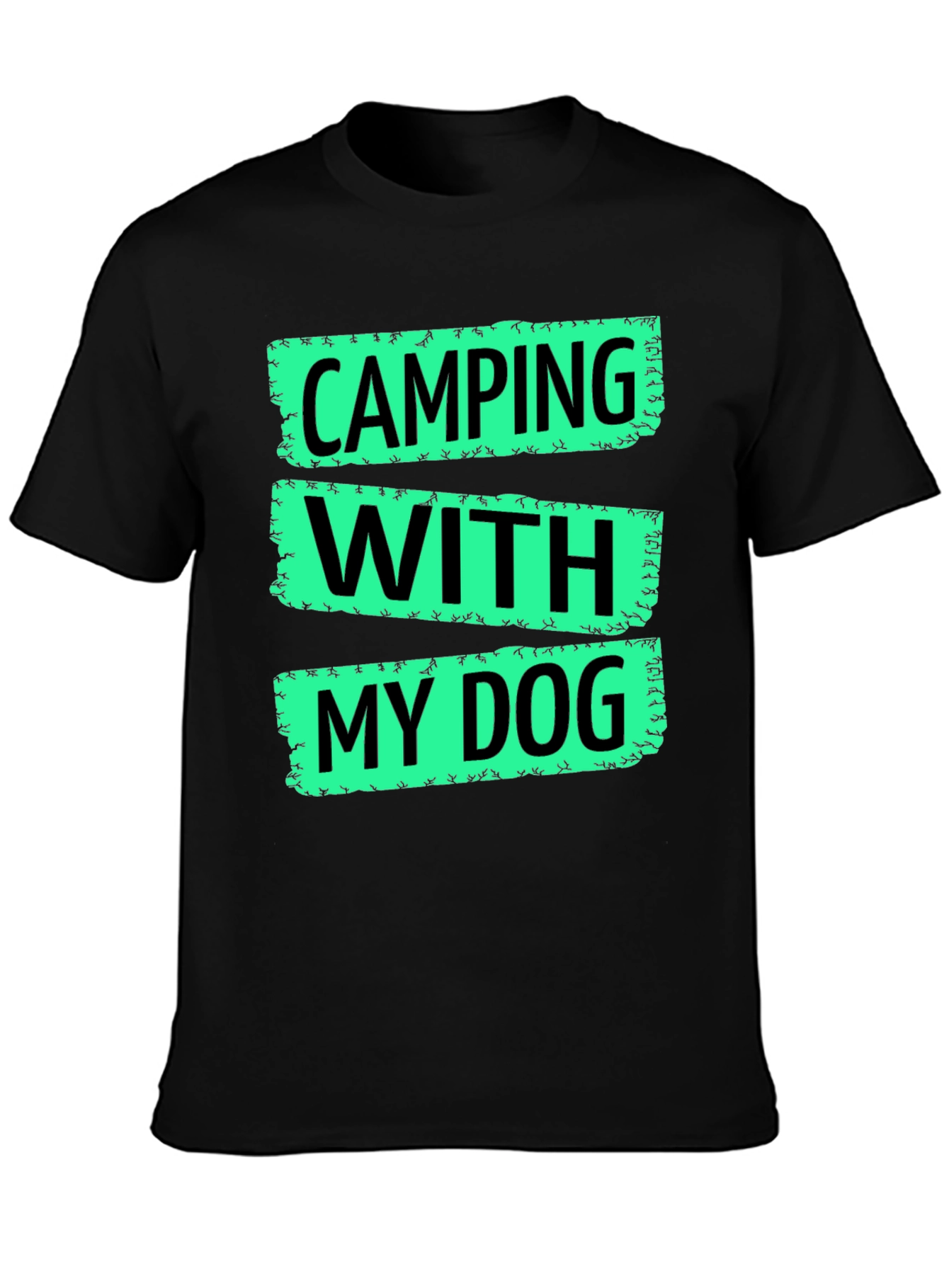 Camping With My Dog T-Shirt