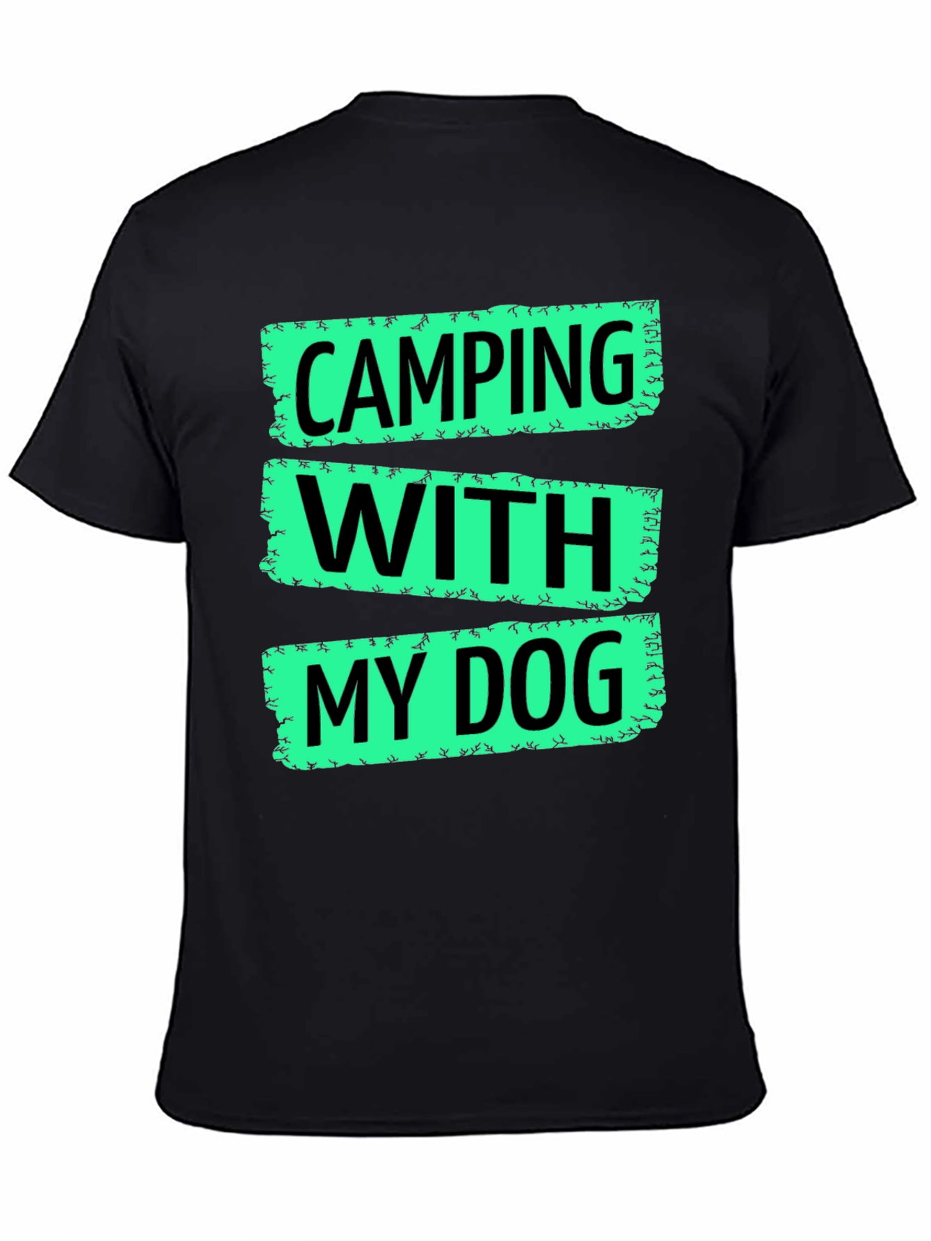 Camping With My Dog T-Shirt