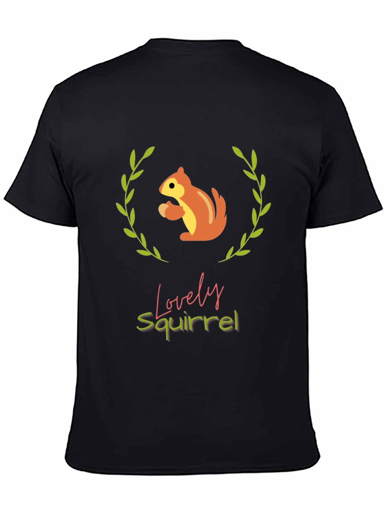 Lovely Squirrel Graphic Tee - Comfort & Style