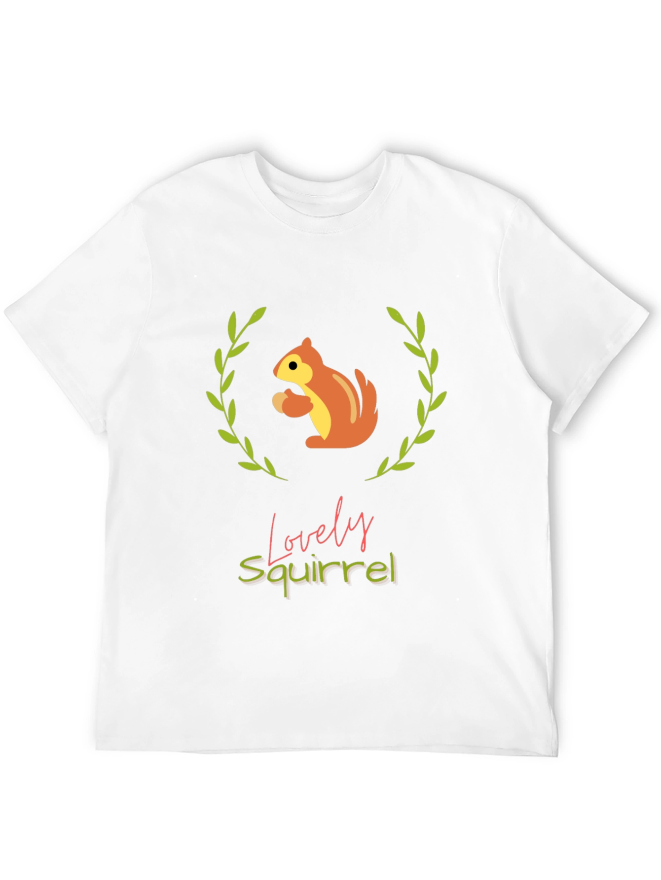 Lovely Squirrel Graphic Tee - Comfort & Style