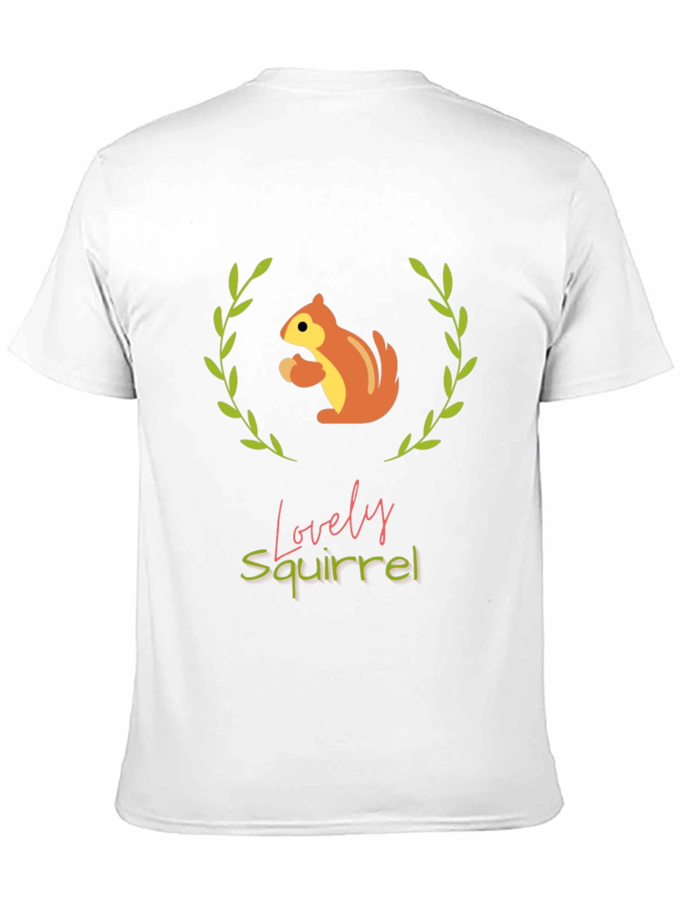 Lovely Squirrel Graphic Tee - Comfort & Style