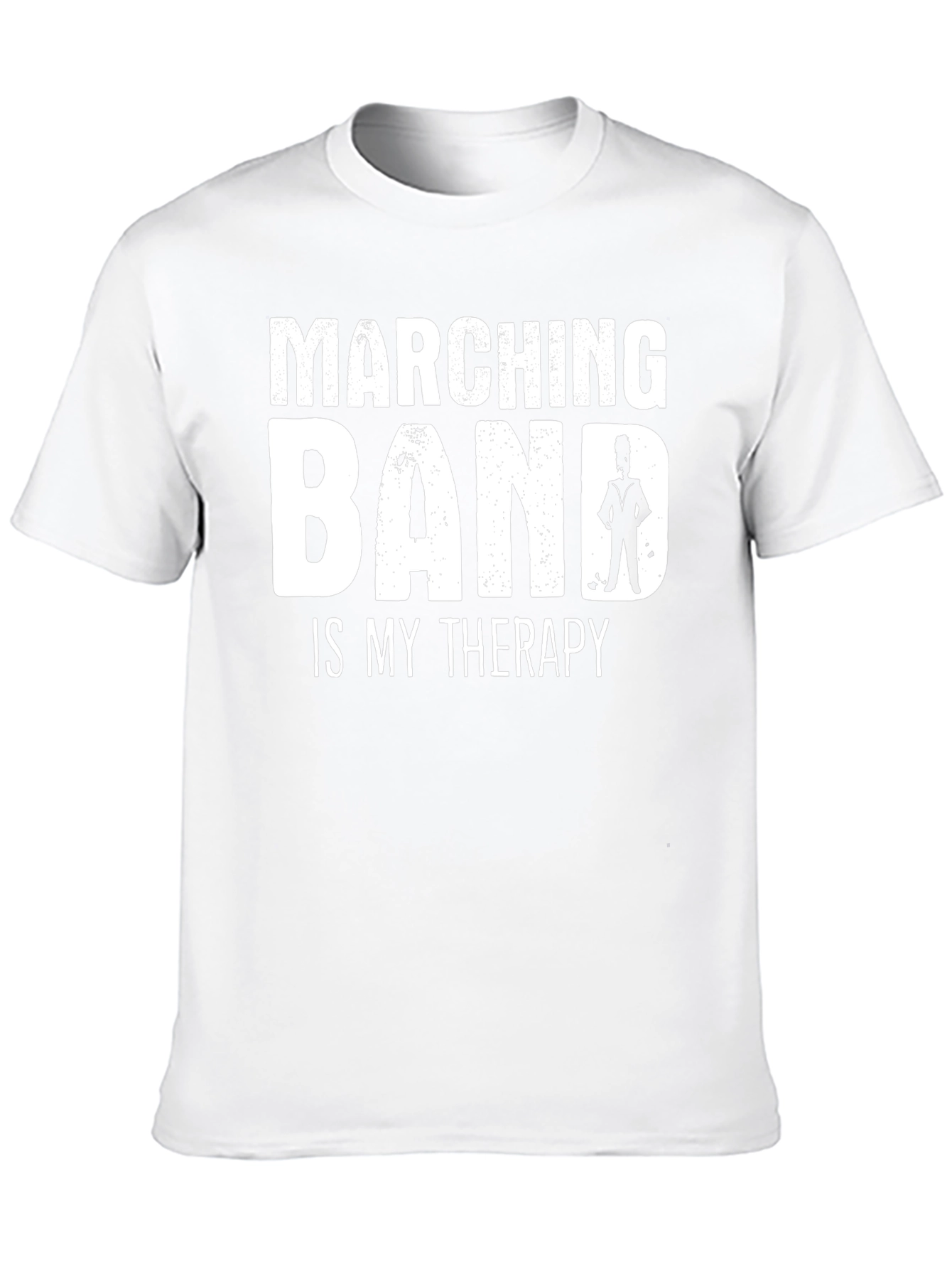 Marching Band Therapy T-Shirt - Black