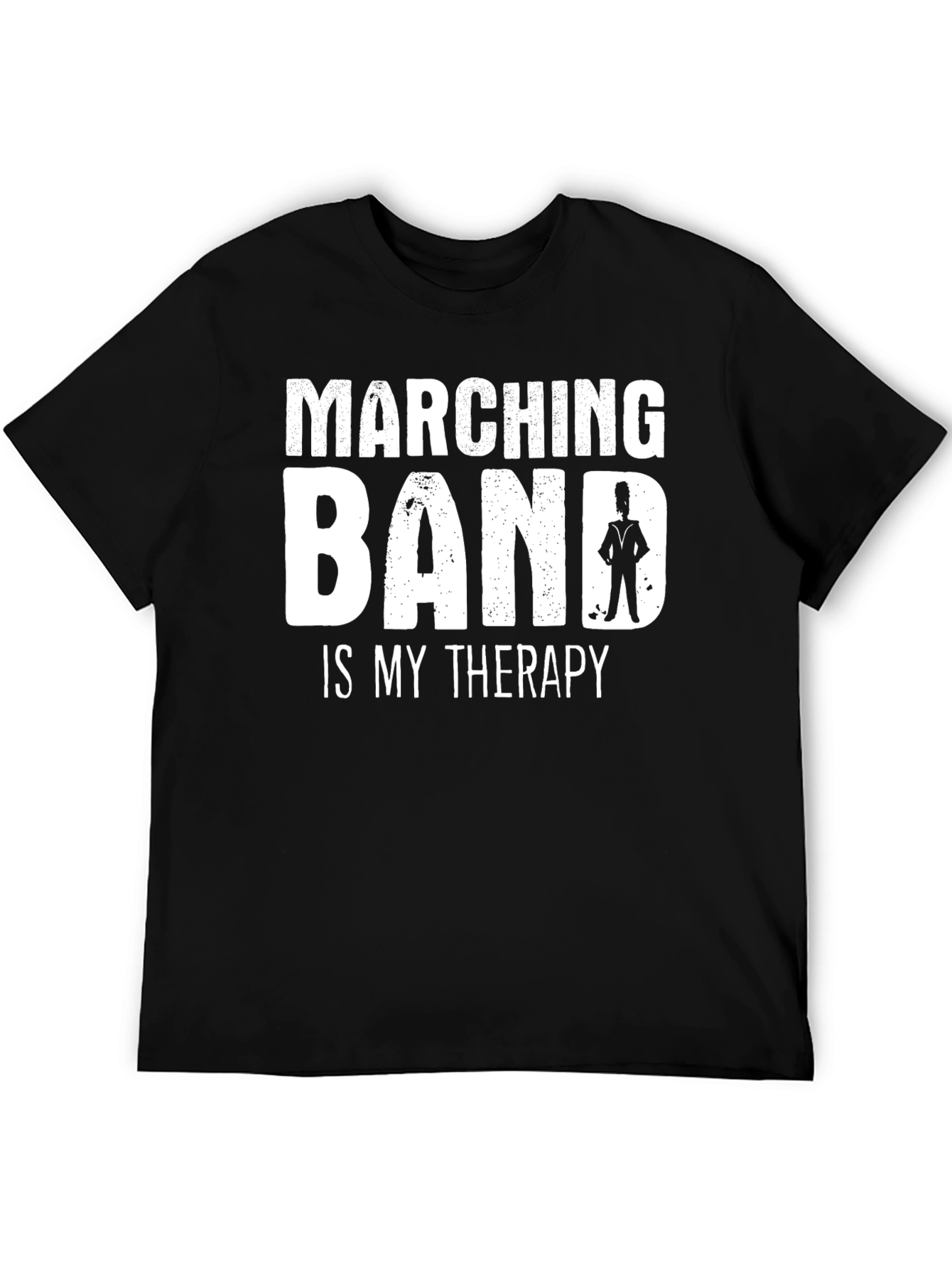 Marching Band Therapy T-Shirt - Black