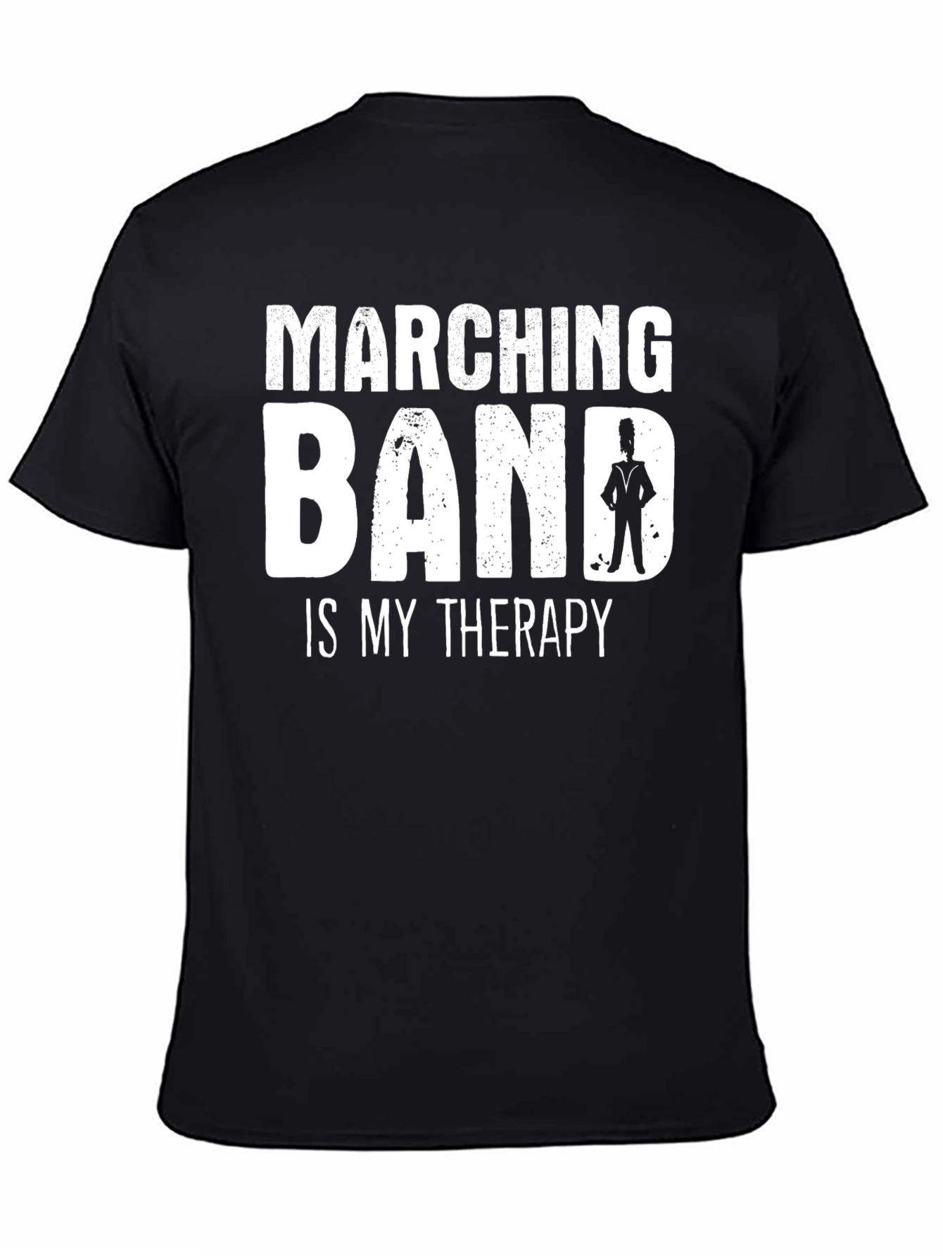 Marching Band Therapy T-Shirt - Black