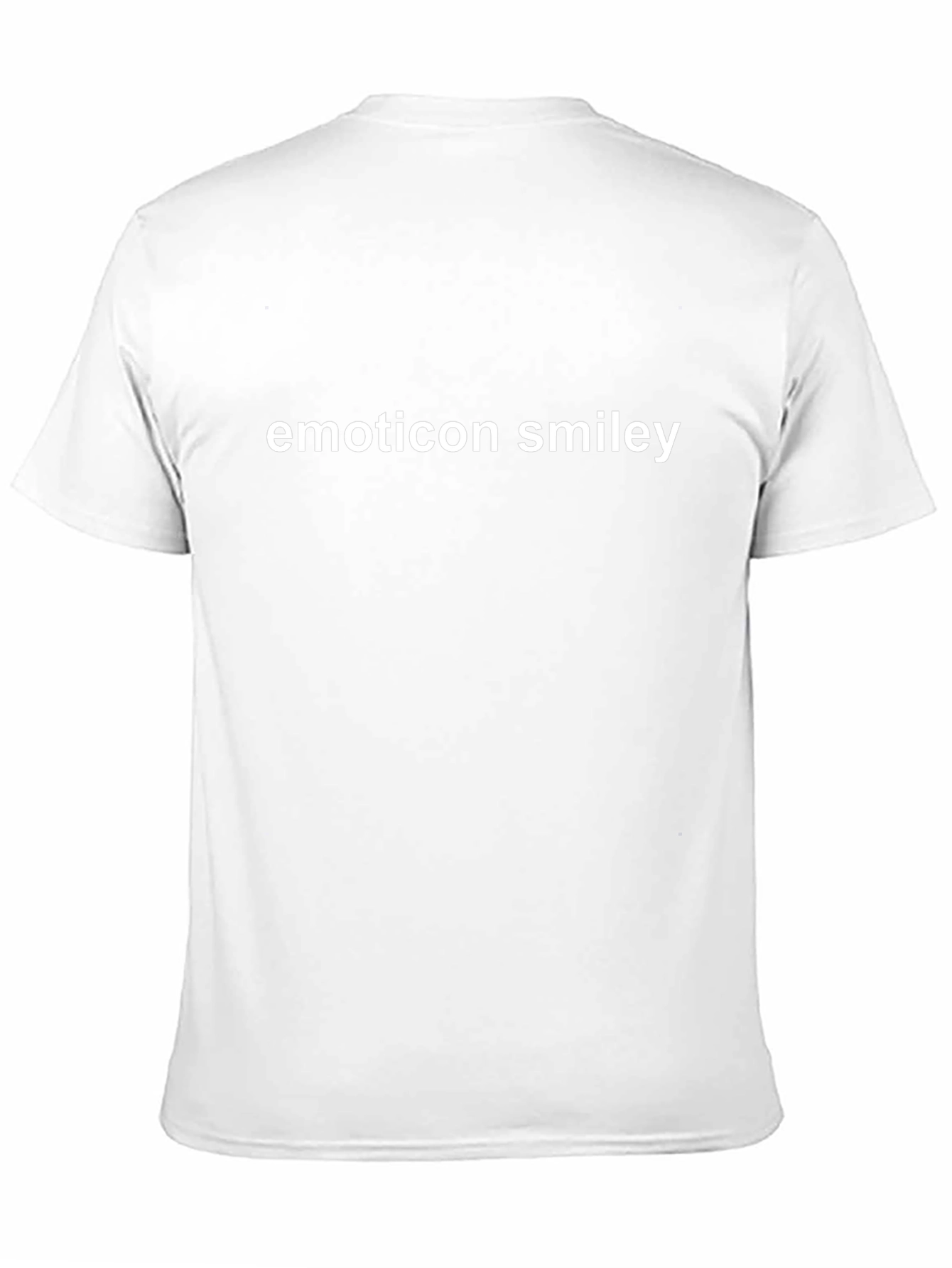 Emoticon Smiley Tee - Classic Black T-Shirt