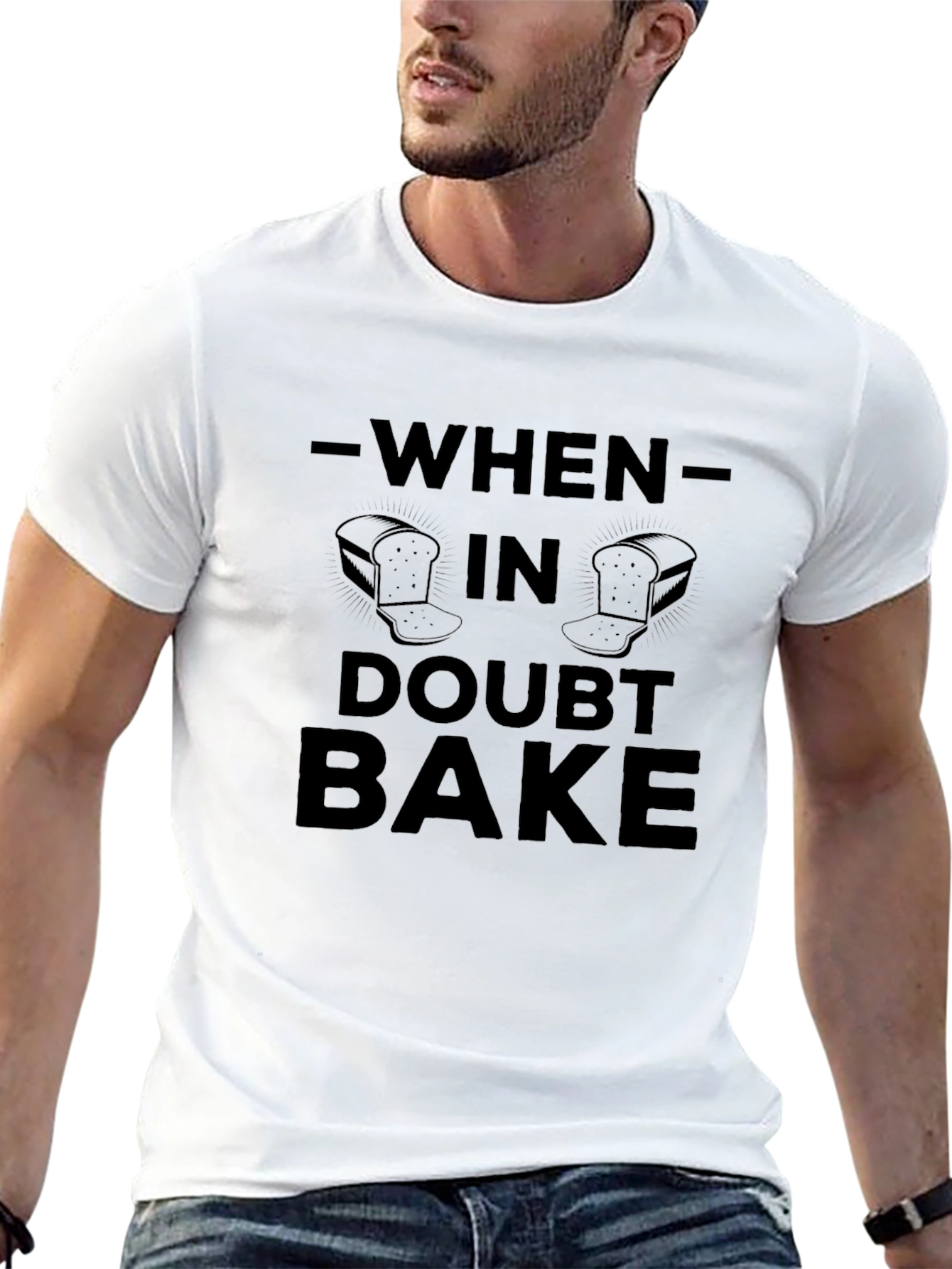 When In Doubt Bake Bread Funny T-Shirt
