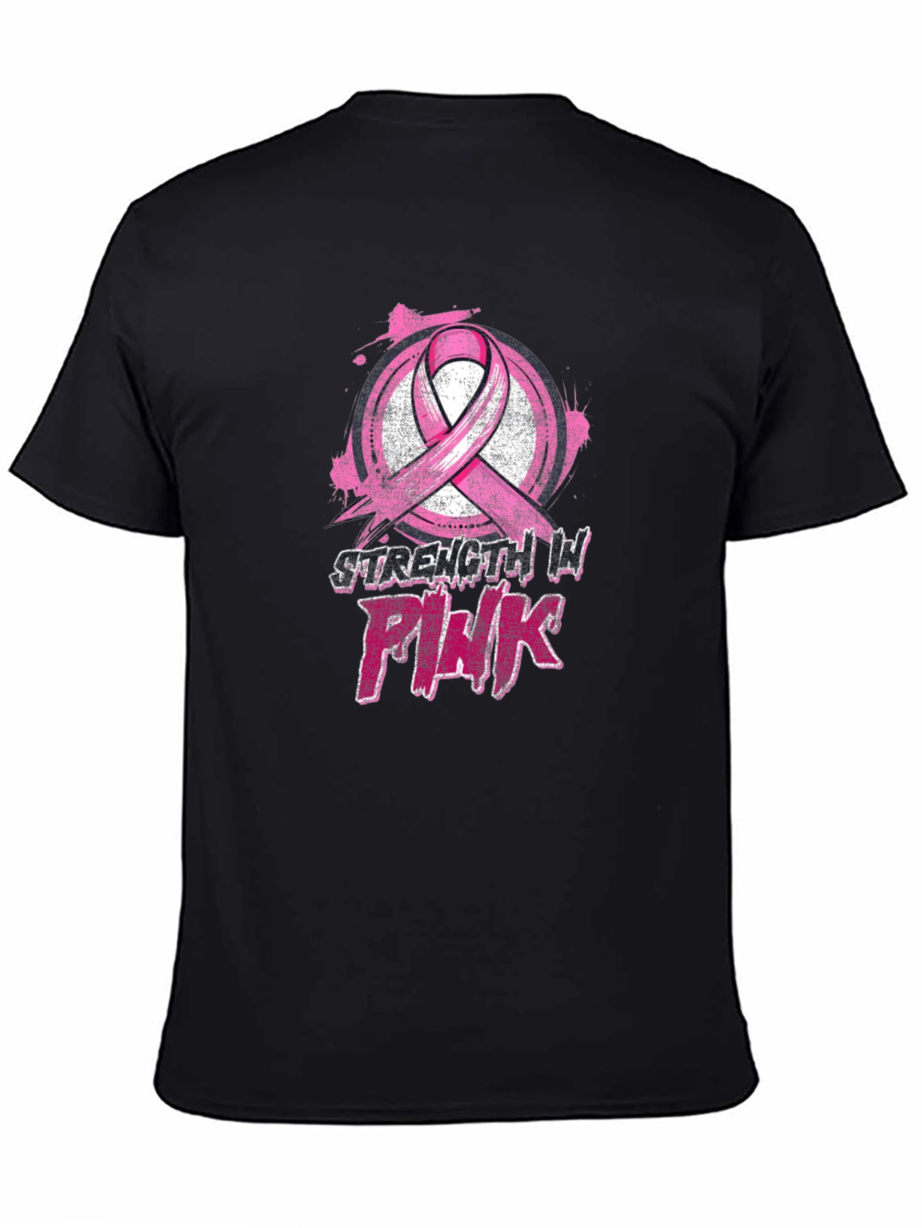 Strength In Pink Breast Cancer Awareness T-Shirt